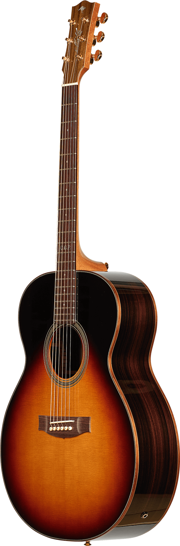 *PRE-ORDER DEPOSIT ONLY* Maton Master Built T.E. Personal Jumbo Spruce/Rosewood Sunburst Guitar w/Pickup