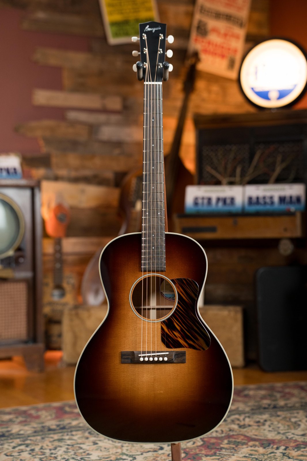 Bourgeois The Standard LDBS/TS Touchstone Series Torrefied Sitka/Mahogany OO Sunburst Acoustic Guitar #2214