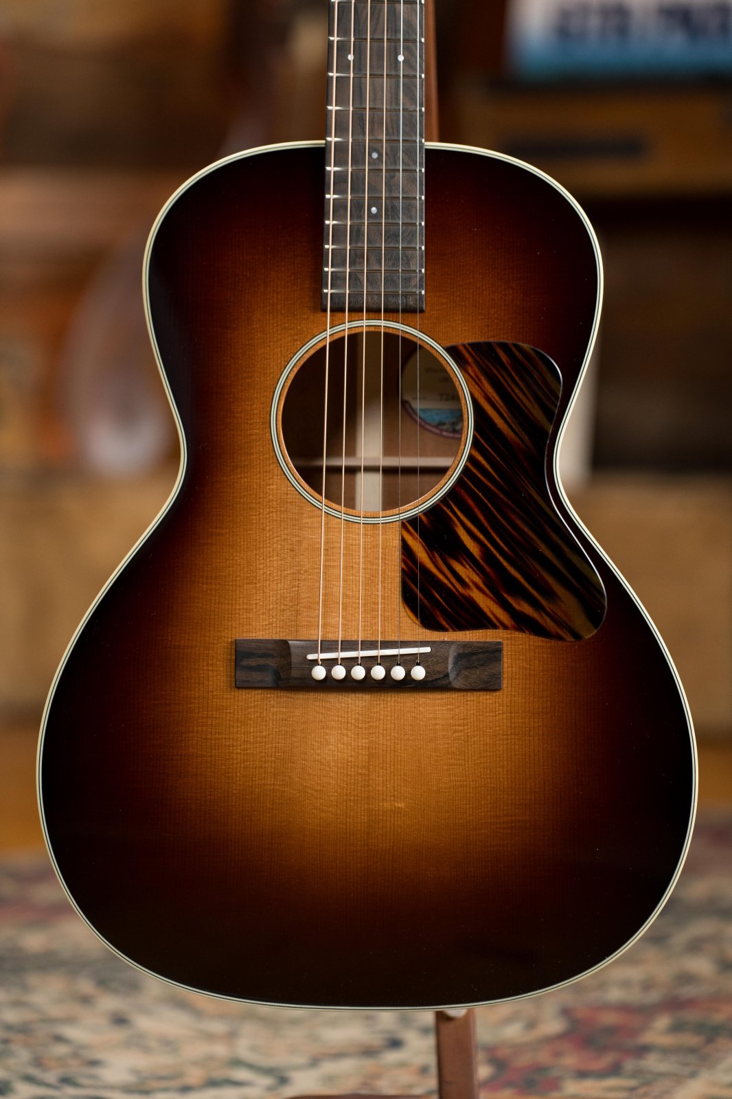 Bourgeois The Standard LDBS/TS Touchstone Series Torrefied Sitka/Mahogany OO Sunburst Acoustic Guitar #2214