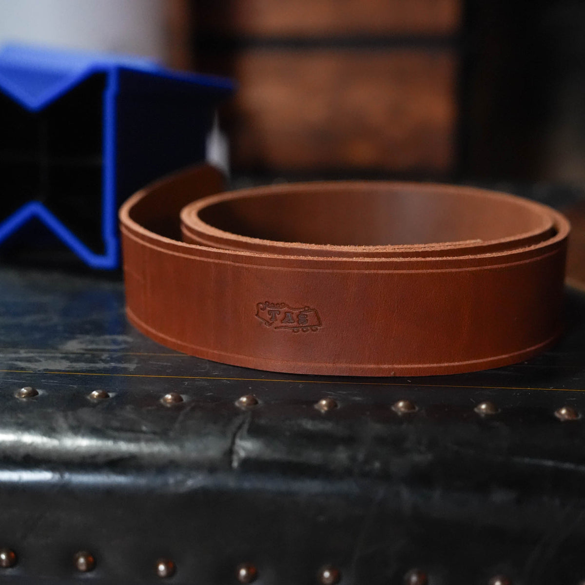 Leathermen Handmade Guitar Strap W/ The Acoustic Shoppe Logo