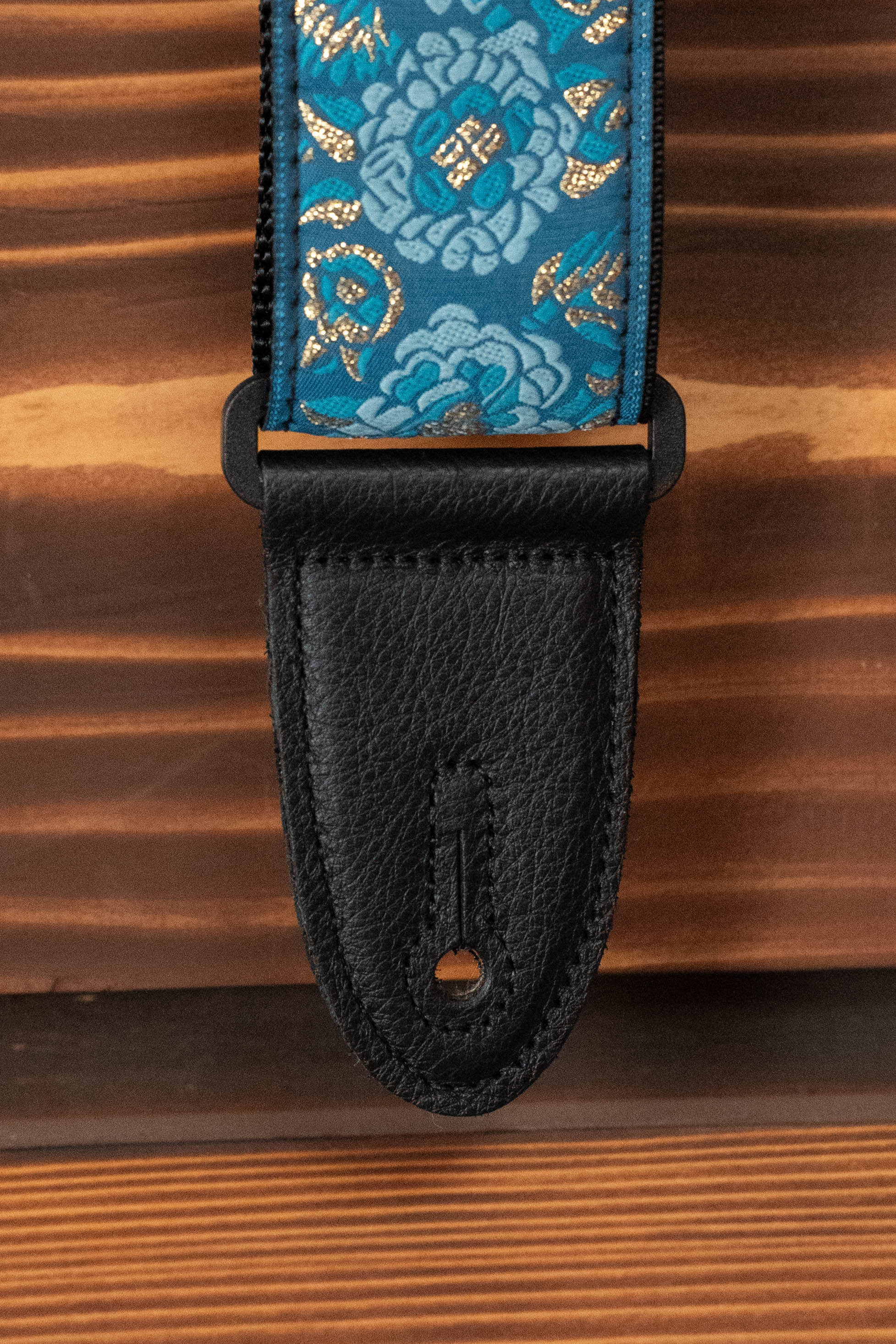 Levy's Boho Jacquard Series 2" Blue Guitar Strap