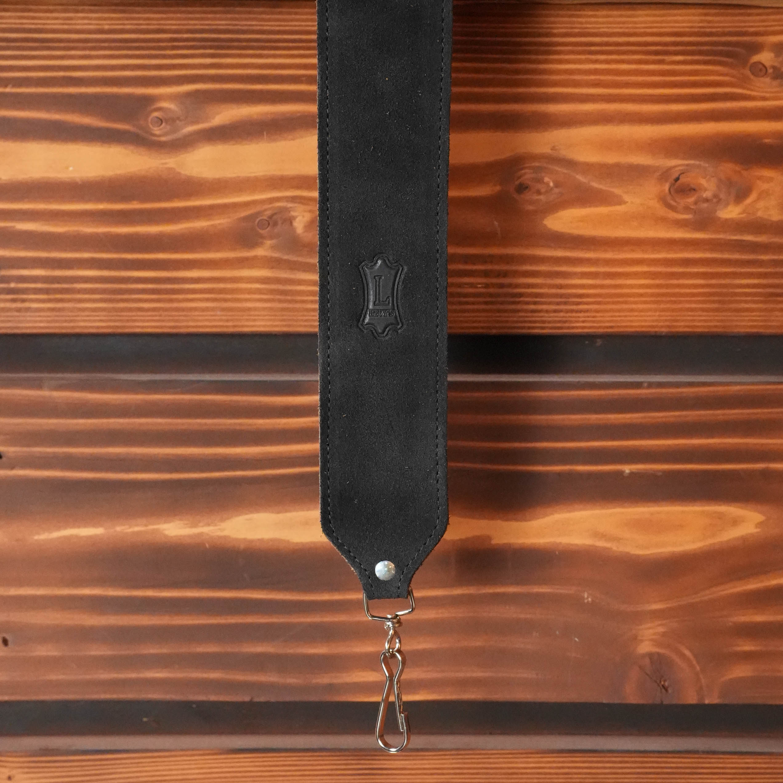 Levy's M9S-BLK Suede Banjo Strap - Black