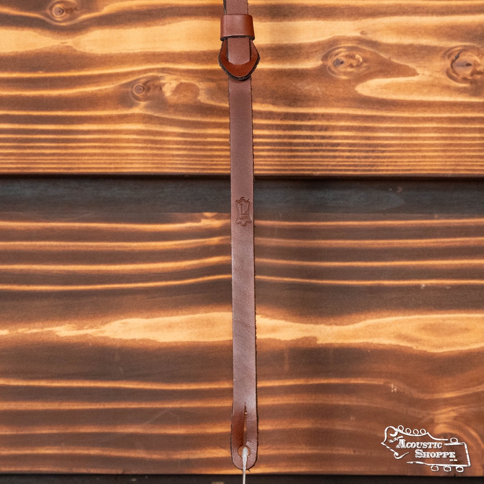 Levy's Leather Mandolin Strap (M19PR-BRN)