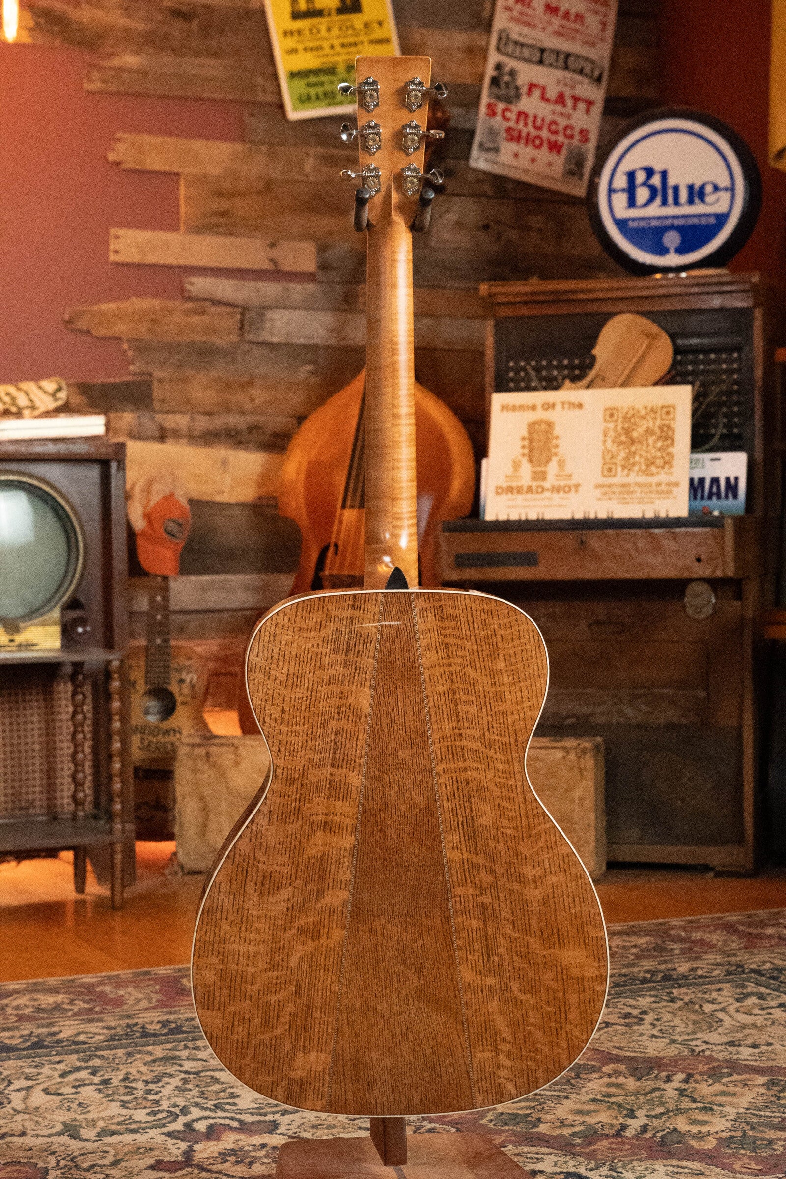 *Limited Edition* Martin CEO-11 European Spruce/White Oak New Horizons Blue Burst Grand Auditorium Guitar w/Electronics #1204