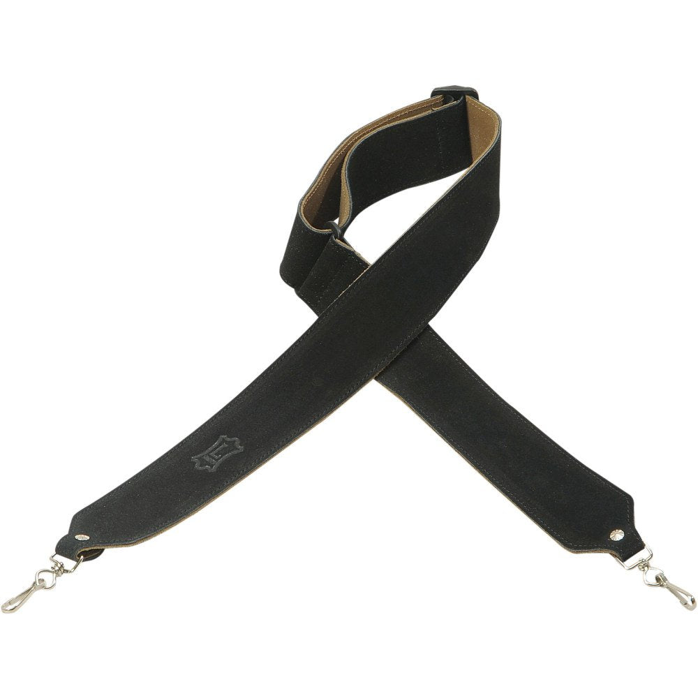 Levy's M9S-BLK Suede Banjo Strap - Black