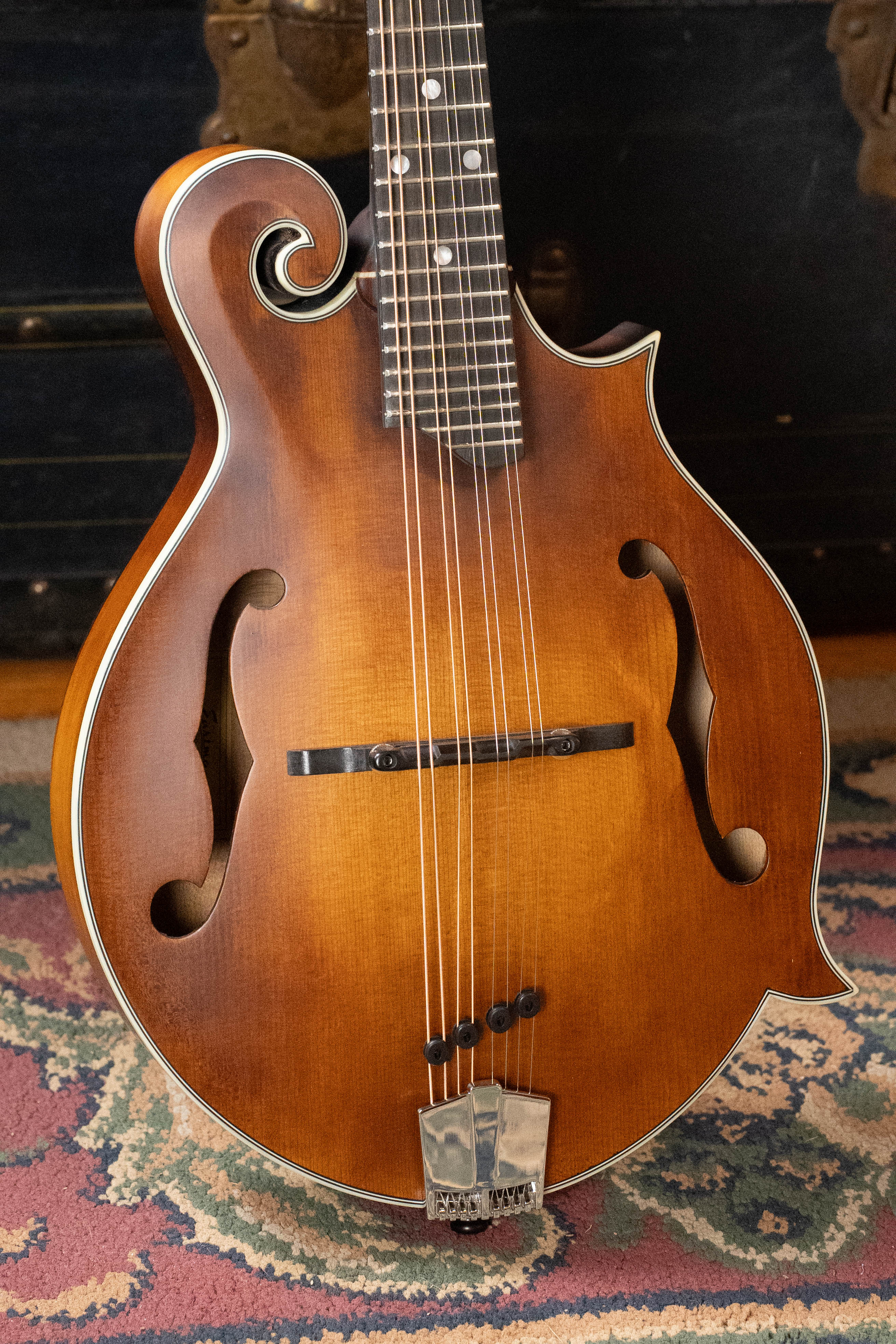 PRE-ORDER DEPOSIT ONLY *New 2026 NAMM Model* Eastman MD315 Wide Nut Adirondack/Maple F-Style Mandolin