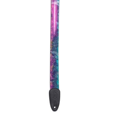 Levy's  2" Poly Guitar Strap with Cosmic Design (MP8Z-001)