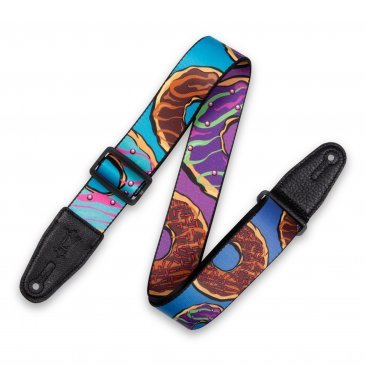 Levy's Polyester Guitar Strap, Donuts (MPD2-120)