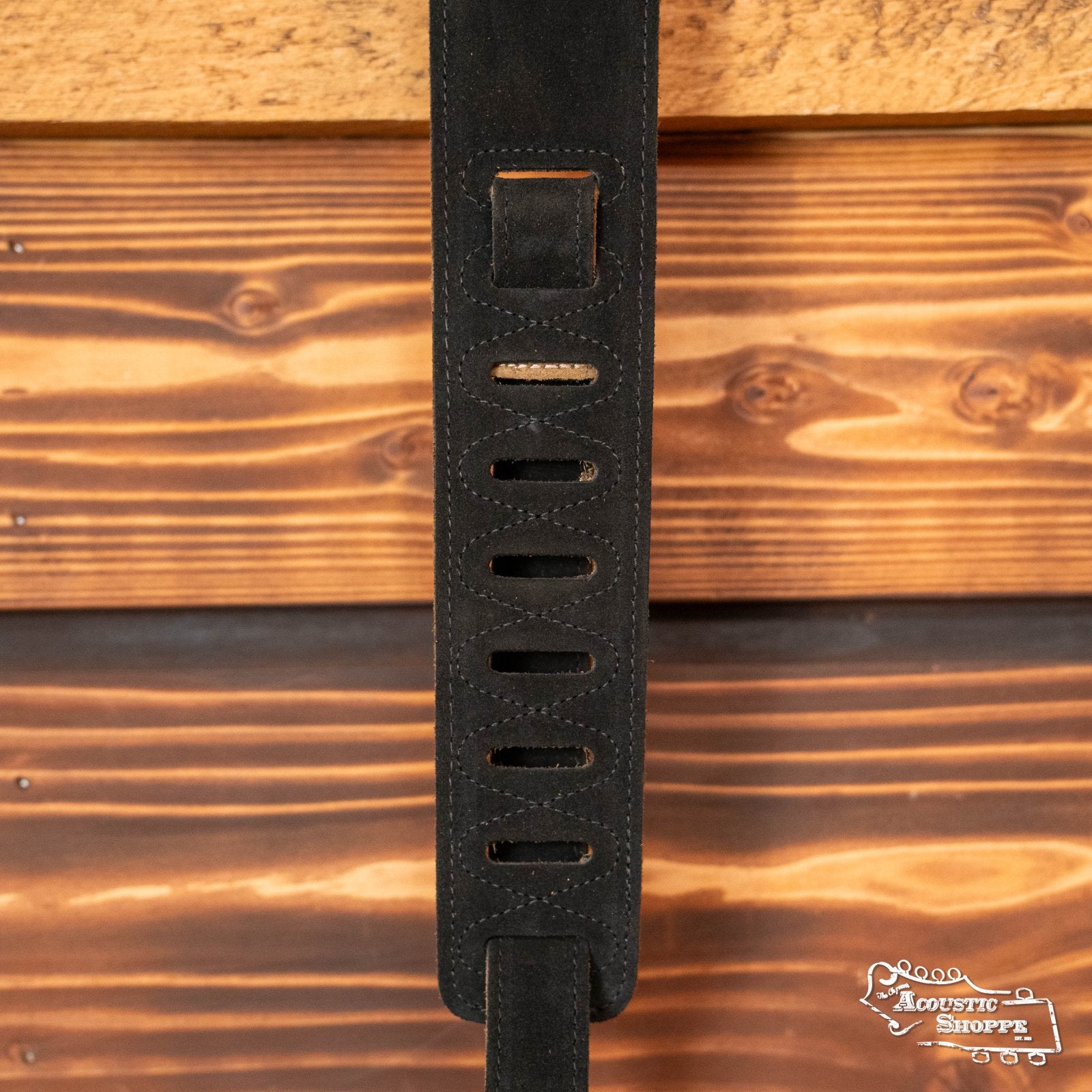 Levy's MS26-BLK - 2.5" Suede Guitar Strap