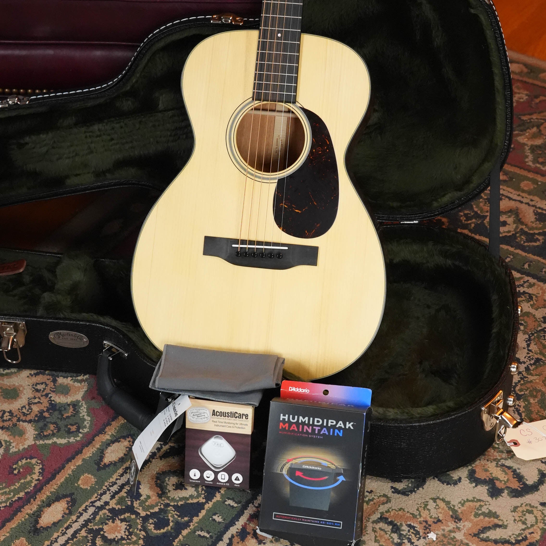 Martin Custom Shop 0-18 Aging Toner Parlor Acoustic Guitar #3942