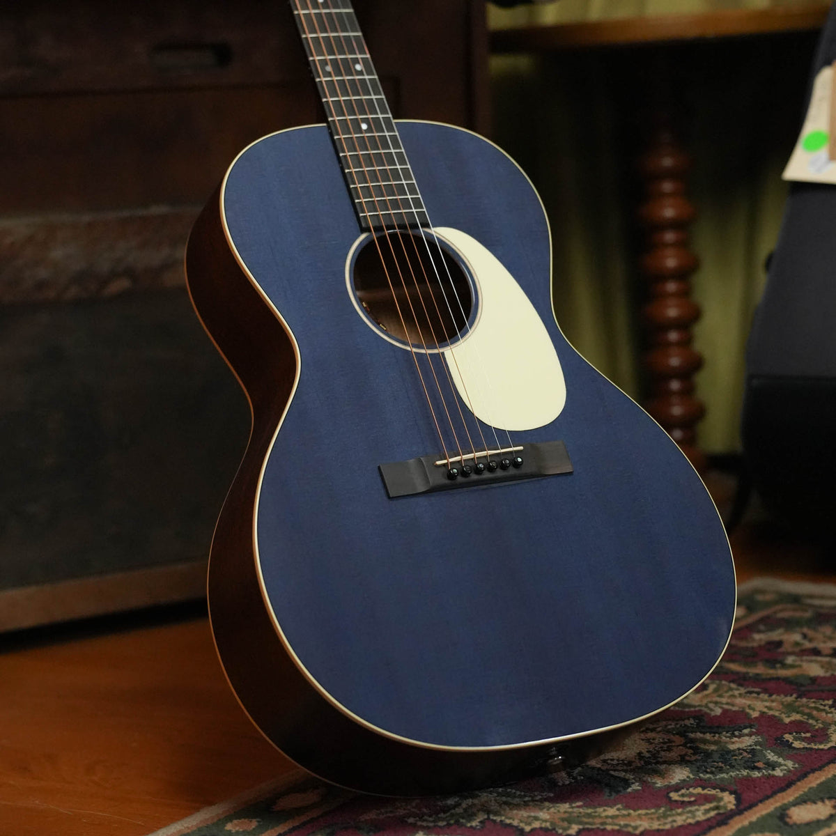 Martin 00L-16E Slope Shoulder Acoustic-Electric Guitar, Blue Denim #2601
