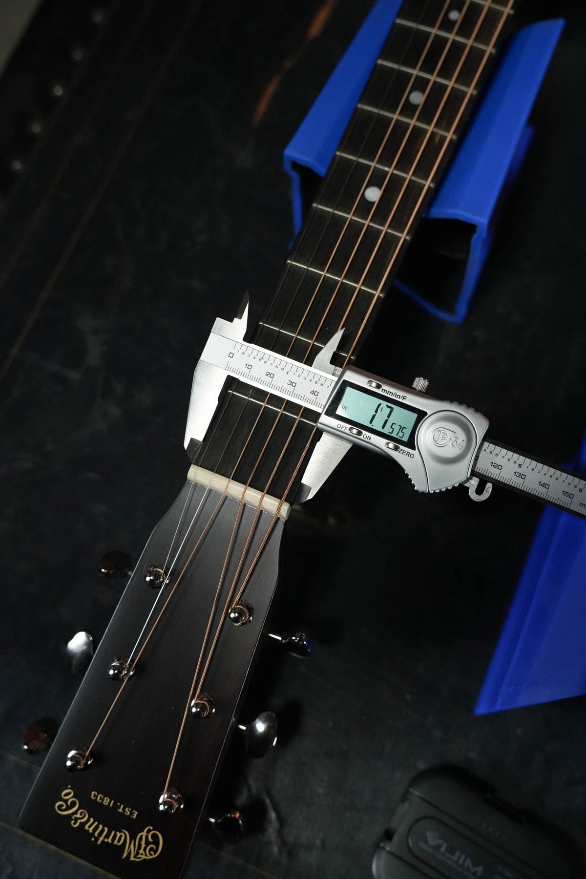 Martin 00L-16E Slope Shoulder Acoustic-Electric Guitar, Blue Denim #2601