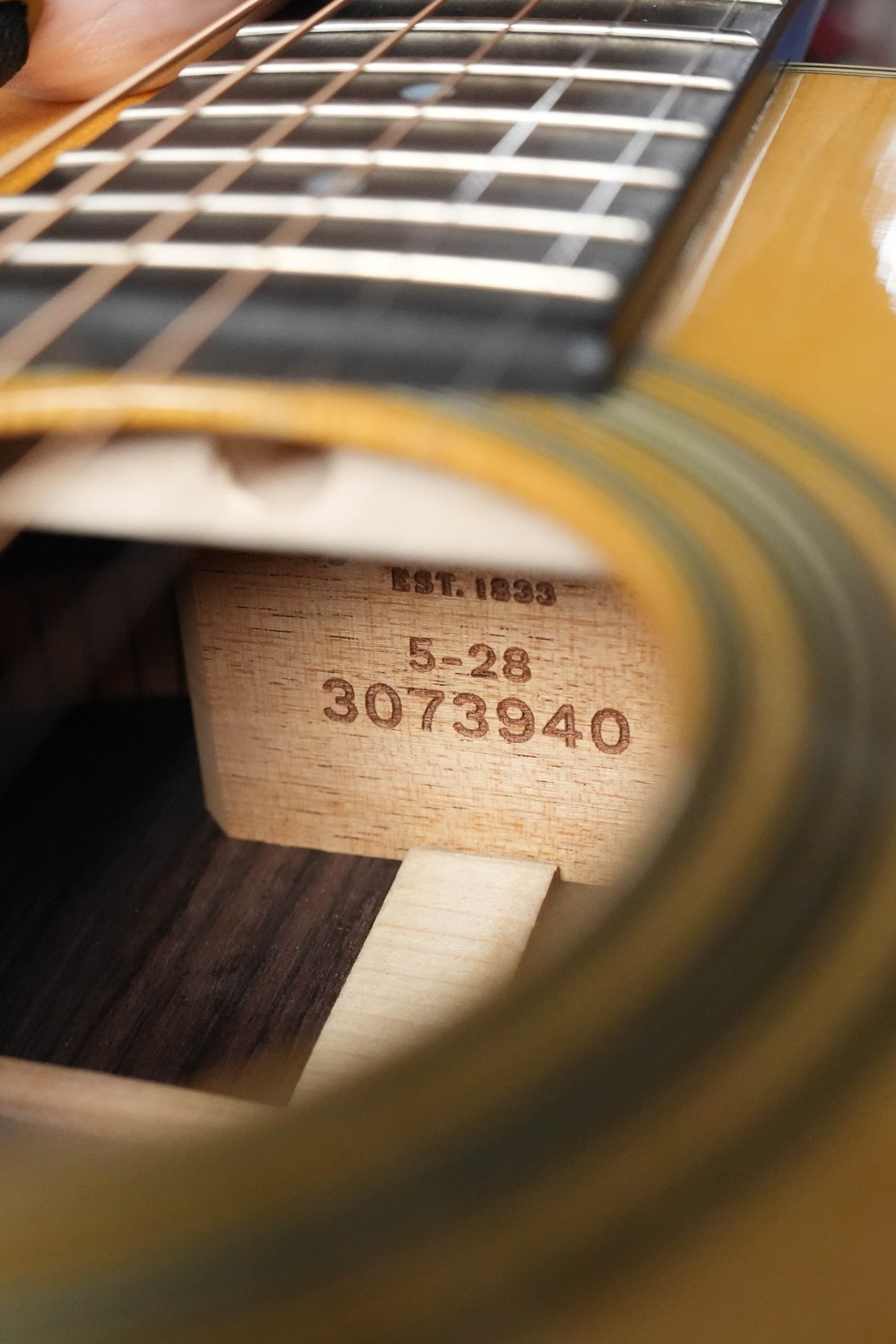 Martin 5-28 Terz Aging Toner Travel Acoustic Guitar #3940