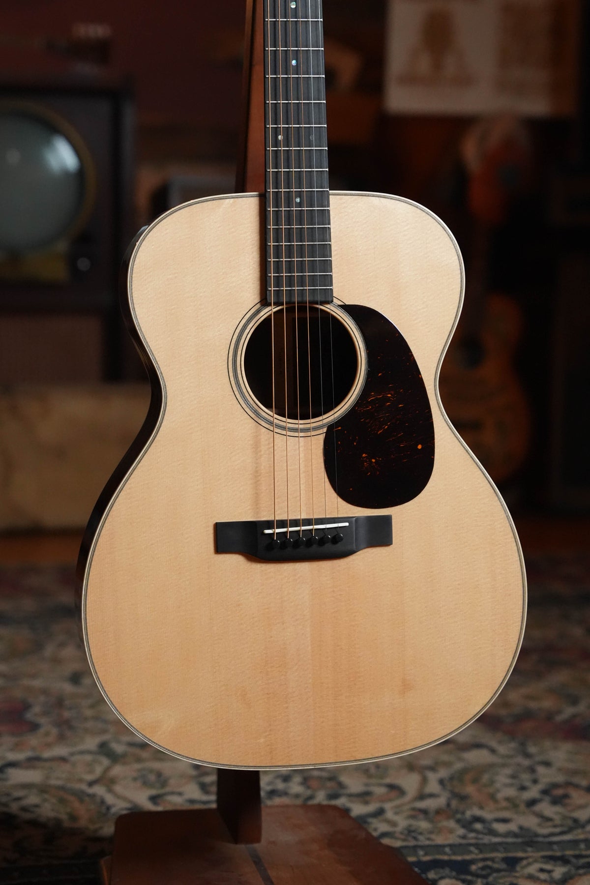Martin Custom Shop 000-14 Fret Spruce/Black Walnut Acoustic Guitar #9700