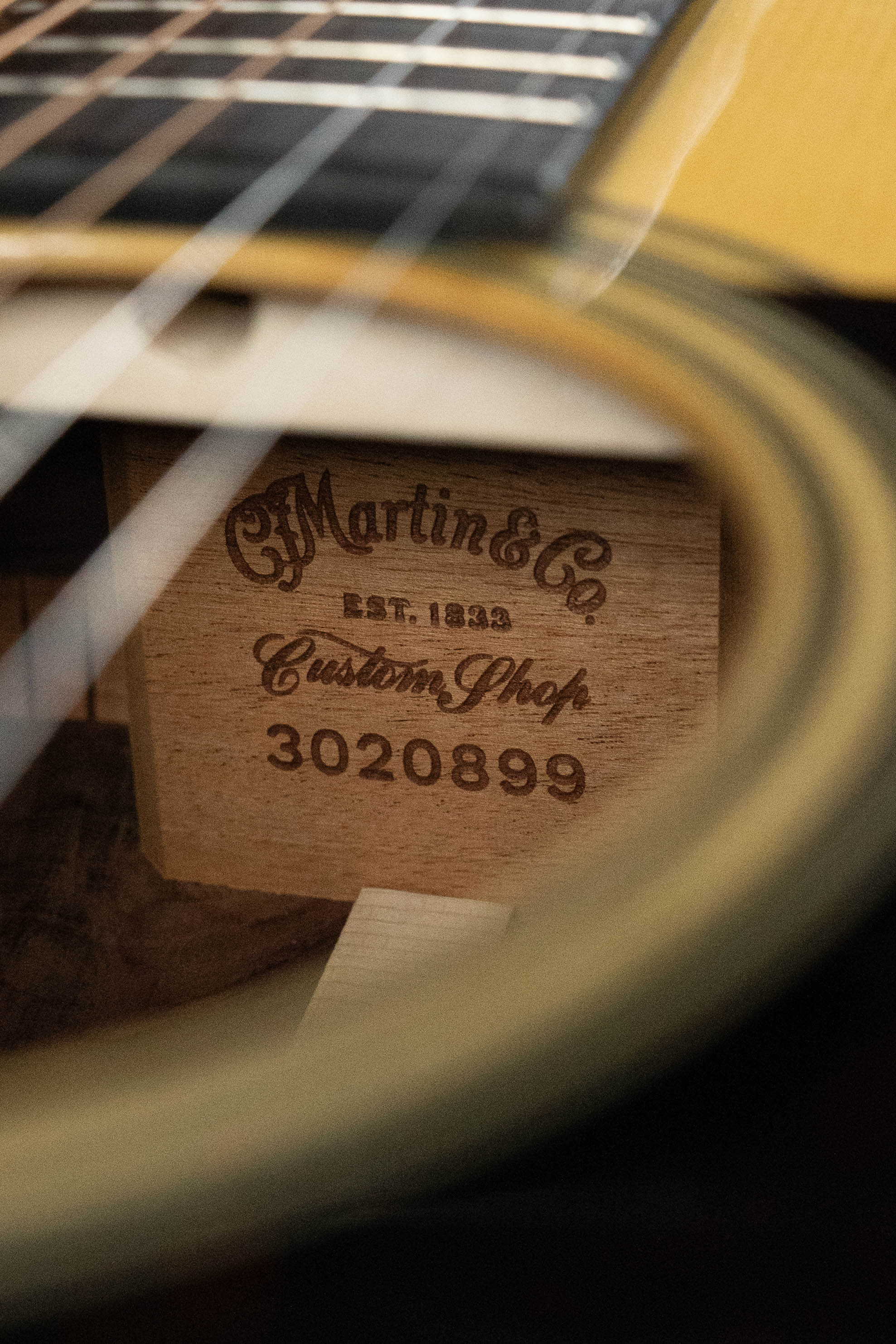 Martin Custom Shop Adirondack/Wild Grain Rosewood Custom "D" Dreadnought Acoustic Guitar #0899