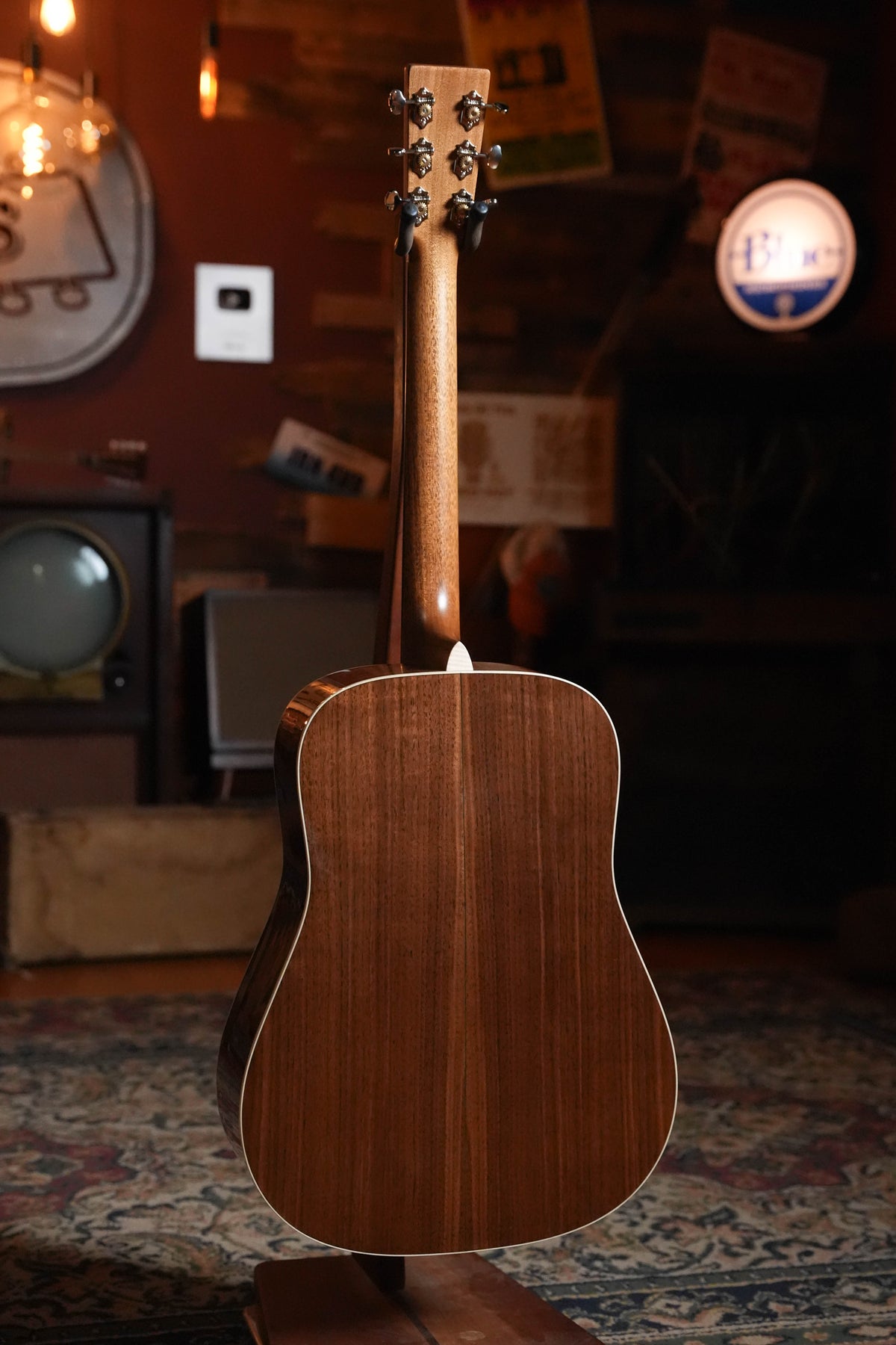 Martin Custom Shop D-14 Fret Spruce/Black Walnut Dreadnought Acoustic Guitar #9735