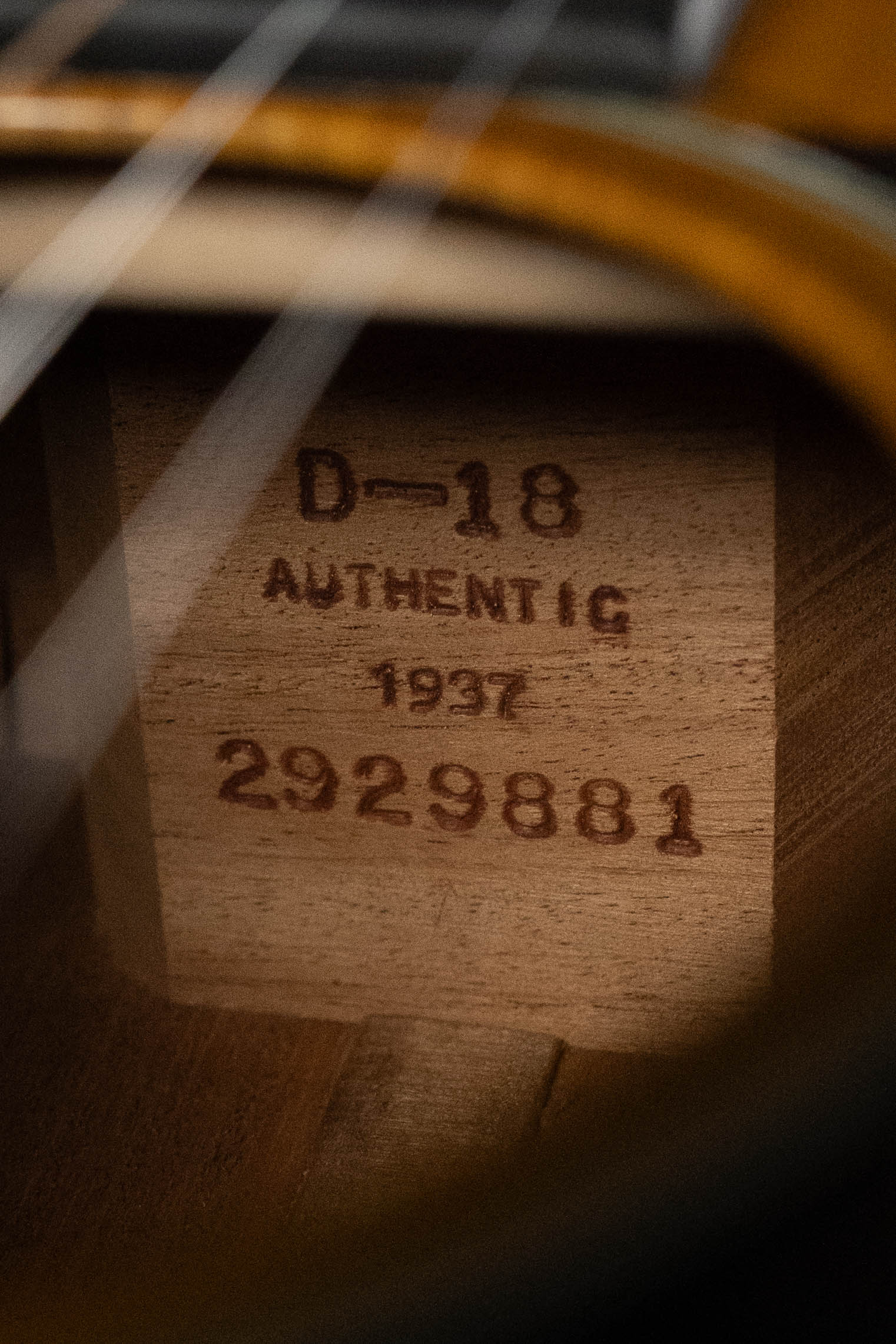 Martin D-18 Aged Authentic 1937 VTS Adirondack/Mahogany Dreadnought Guitar #9881