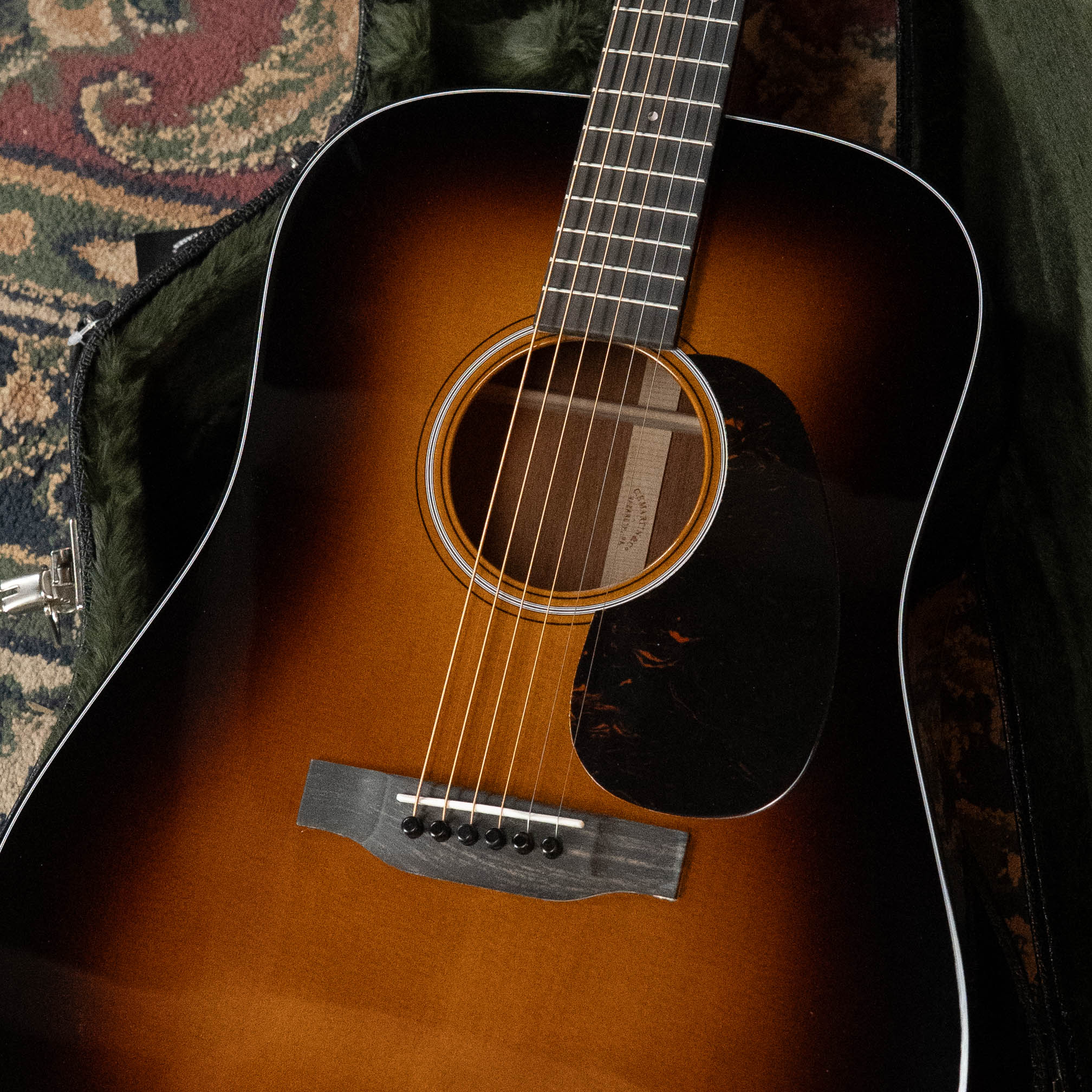 Martin D-18 Spruce/Mahogany 1935 Gloss Sunburst Finish Dreadnought Acoustic Guitar #2409