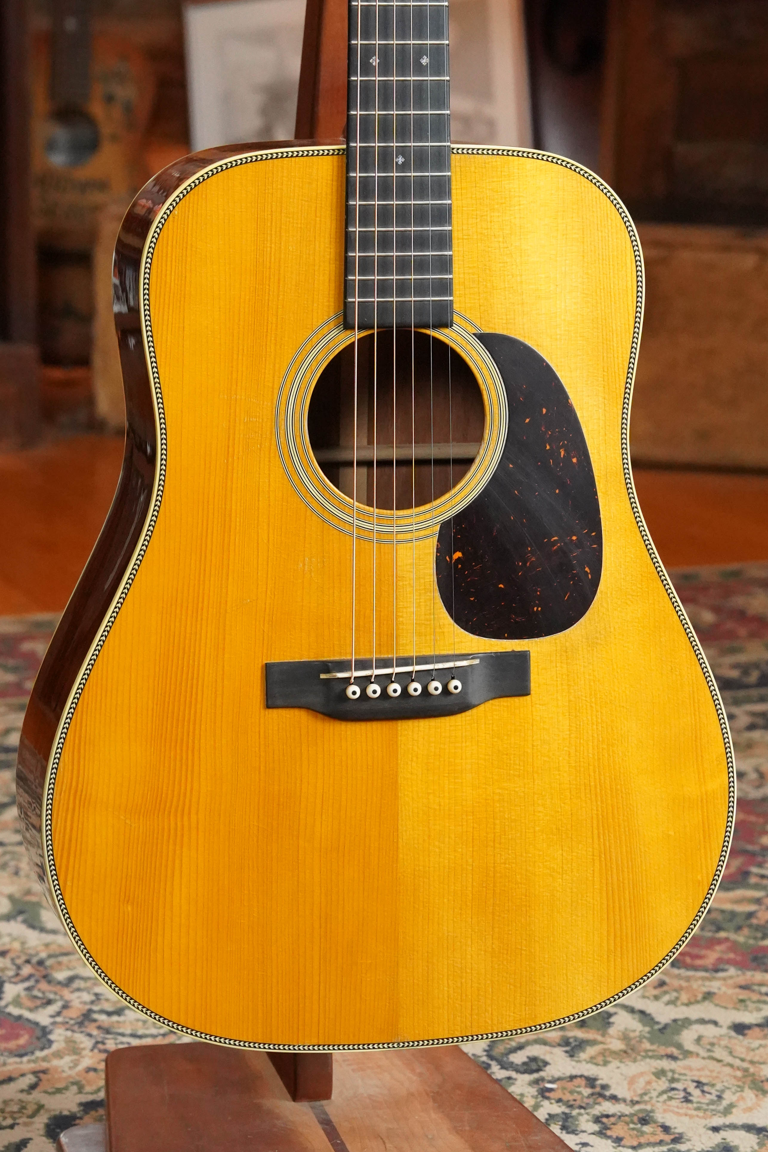Martin D-28 Authentic 1937 Aged Adirondack/Guatemalan Rosewood Dreadnought Acoustic Guitar #4559