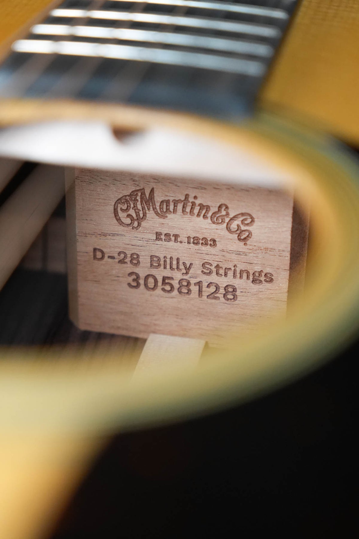 Martin D-28 Billy Strings Dreadnought Acoustic Guitar #8128