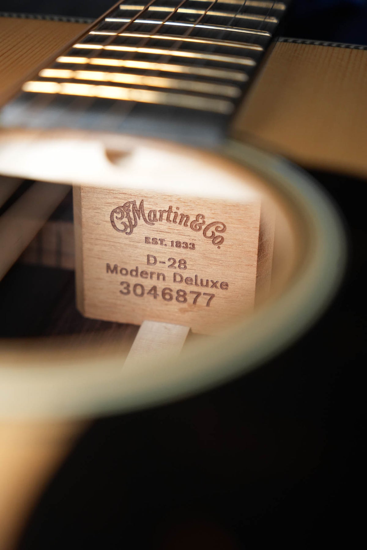 Martin D-28 Modern Deluxe Dreadnought Acoustic Guitar #6877