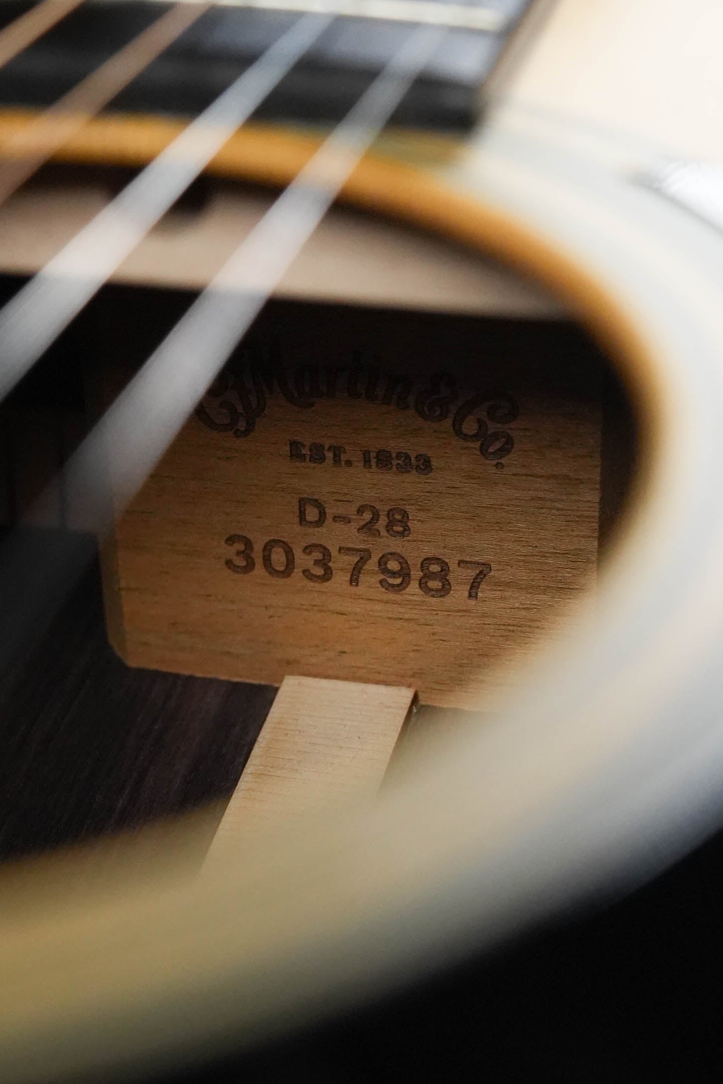 Martin D-28 Satin Spruce/Rosewood Acoustic Guitar #7987