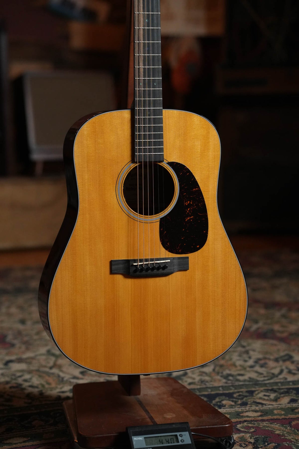 Martin DE Retro Plus Mahogany Dreadnought Acoustic-Electric Guitar #2875