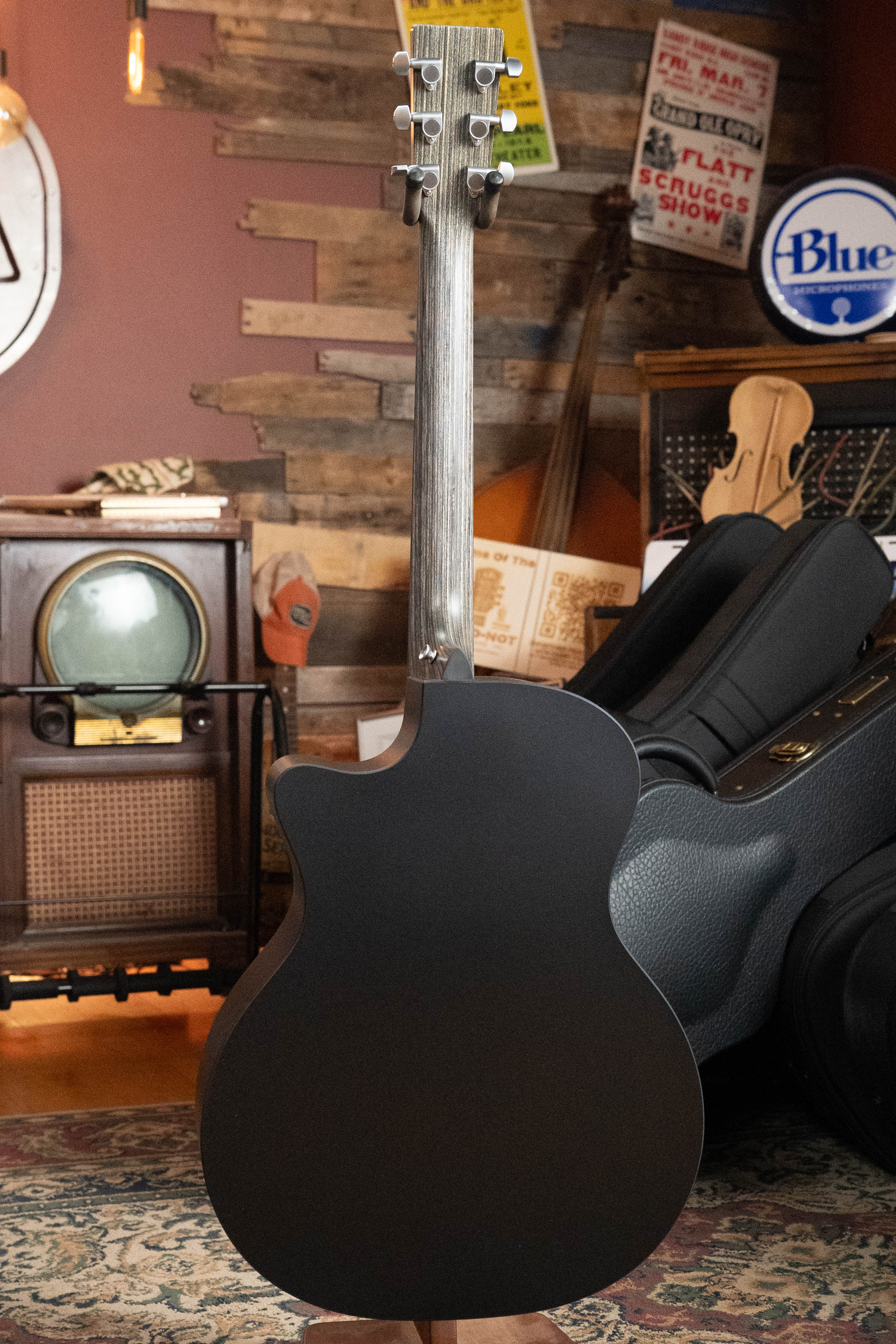 Martin GPC-X1E All Black HPL Grand Performance Cutaway Guitar w/Martin E1 Electronics #1604