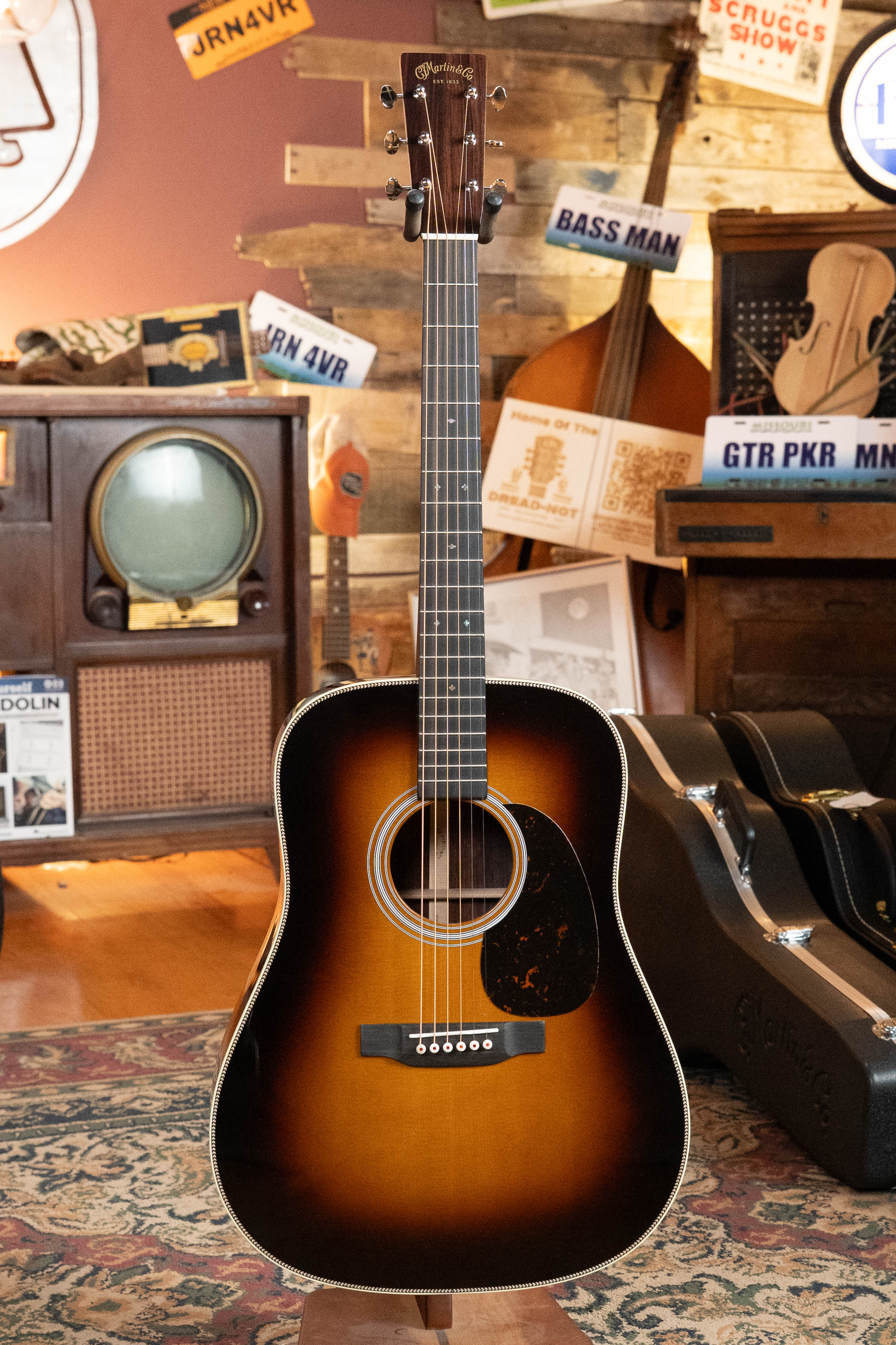 Martin HD-28 1935 Sunburst Spruce/East Indian Rosewood Dreadnought Acoustic Guitar #8950