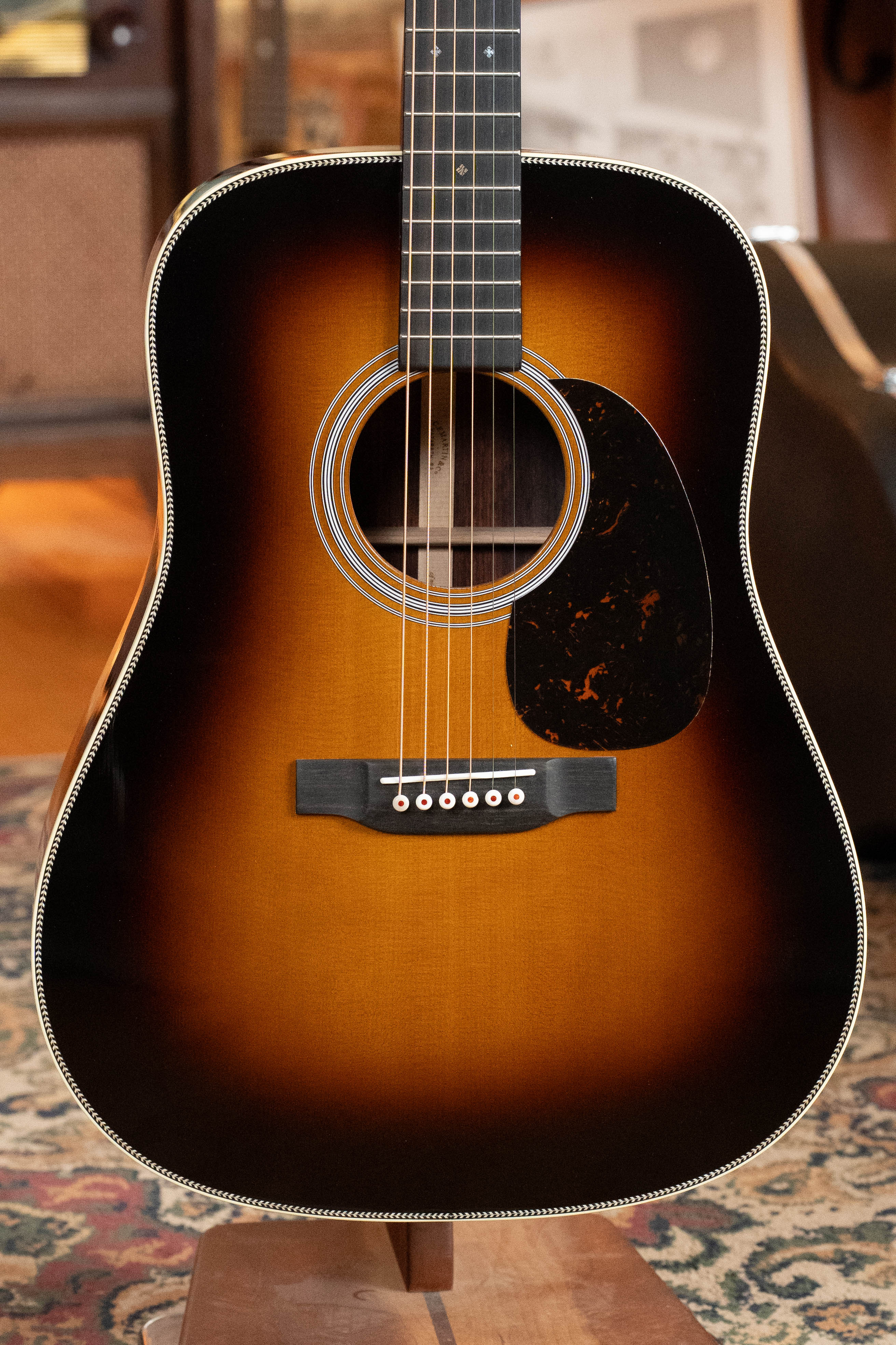 Martin HD-28 1935 Sunburst Spruce/East Indian Rosewood Dreadnought Acoustic Guitar #8950