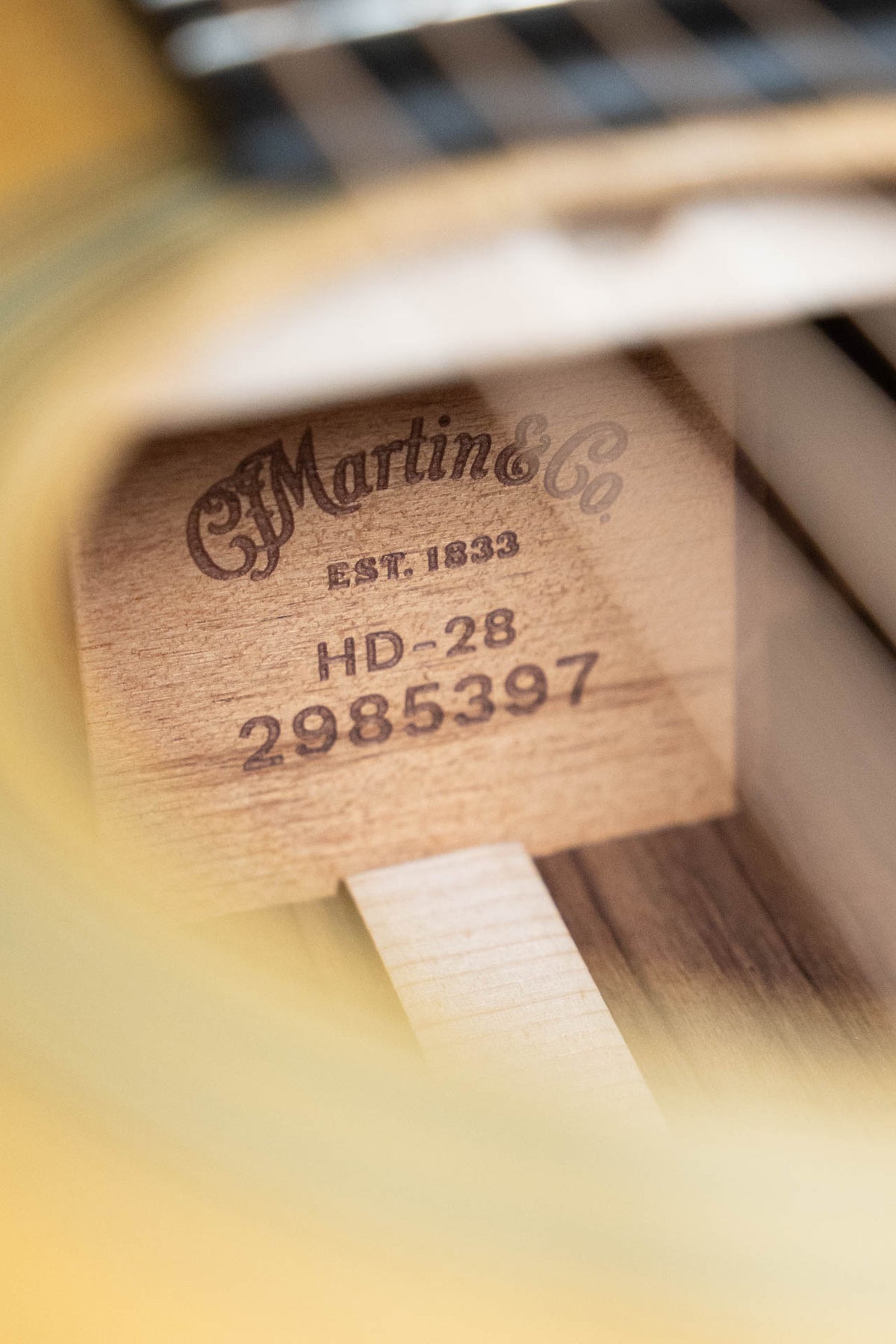 Martin HD-28 Gloss Dreadnought Acoustic Guitar #5397