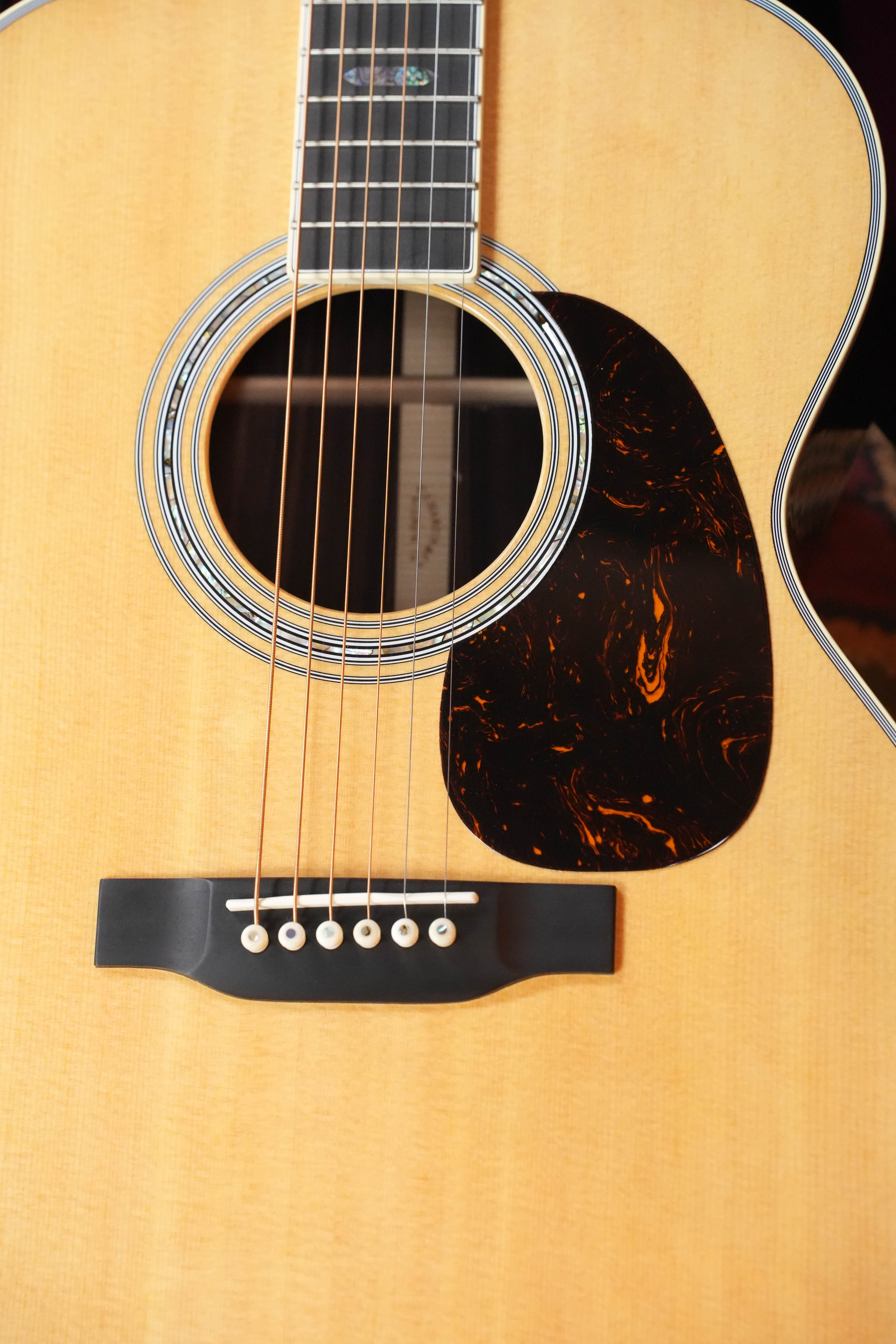 Martin J-40 Natural Gloss Jumbo Acoustic Guitar #7839