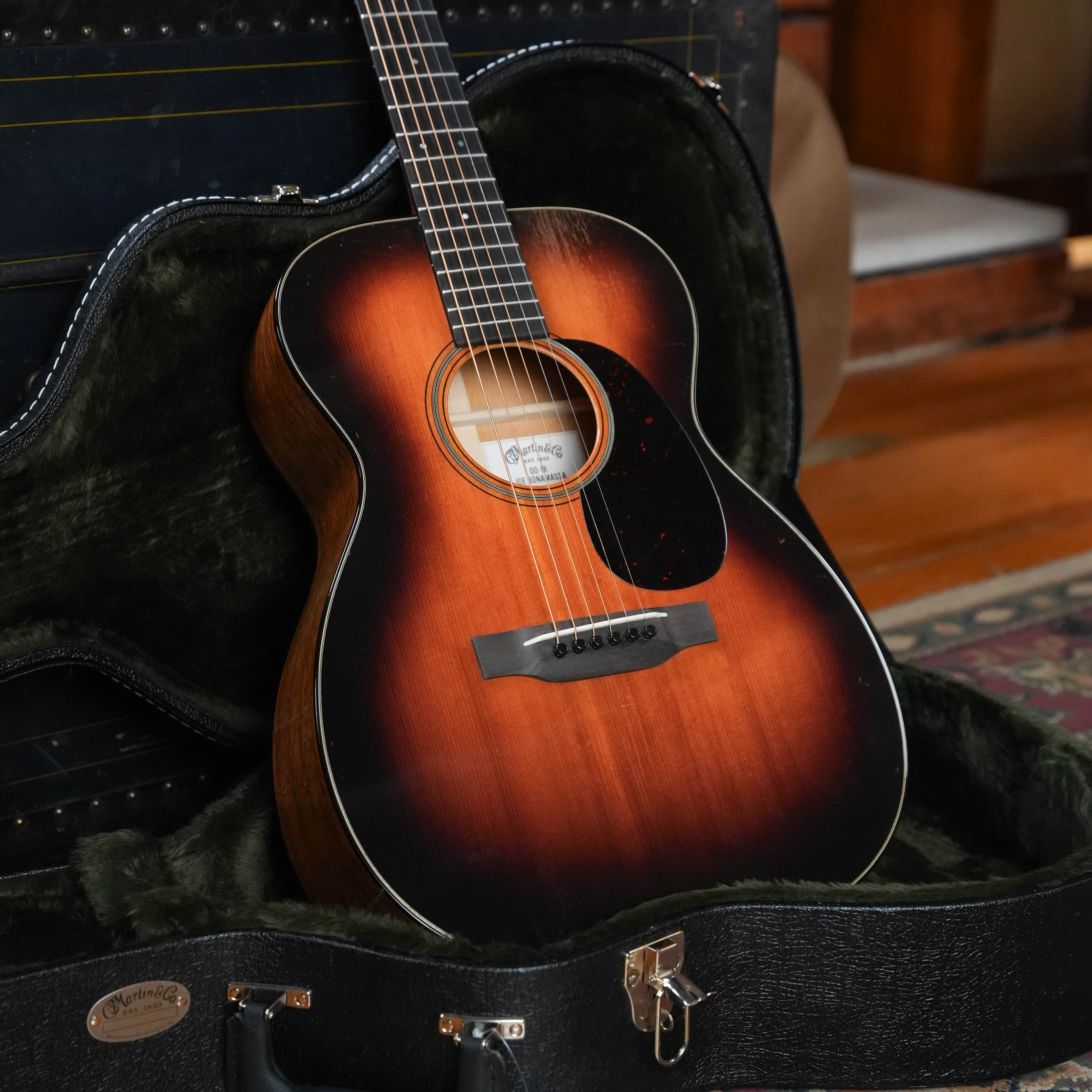 Martin OO-18 Joe Bonamassa Custom Signature Artist 1937 Sunburst OO Acoustic Guitar #4231