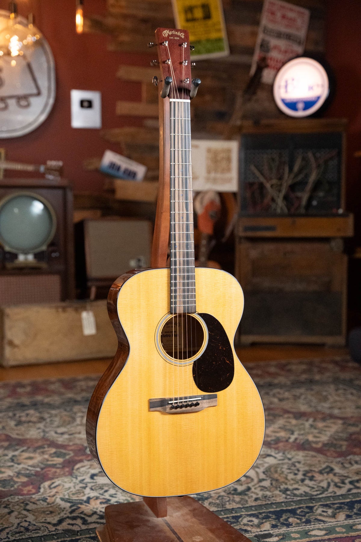 Martin OOOE Retro Plus Auditorium Acoustic-Electric Guitar #9082