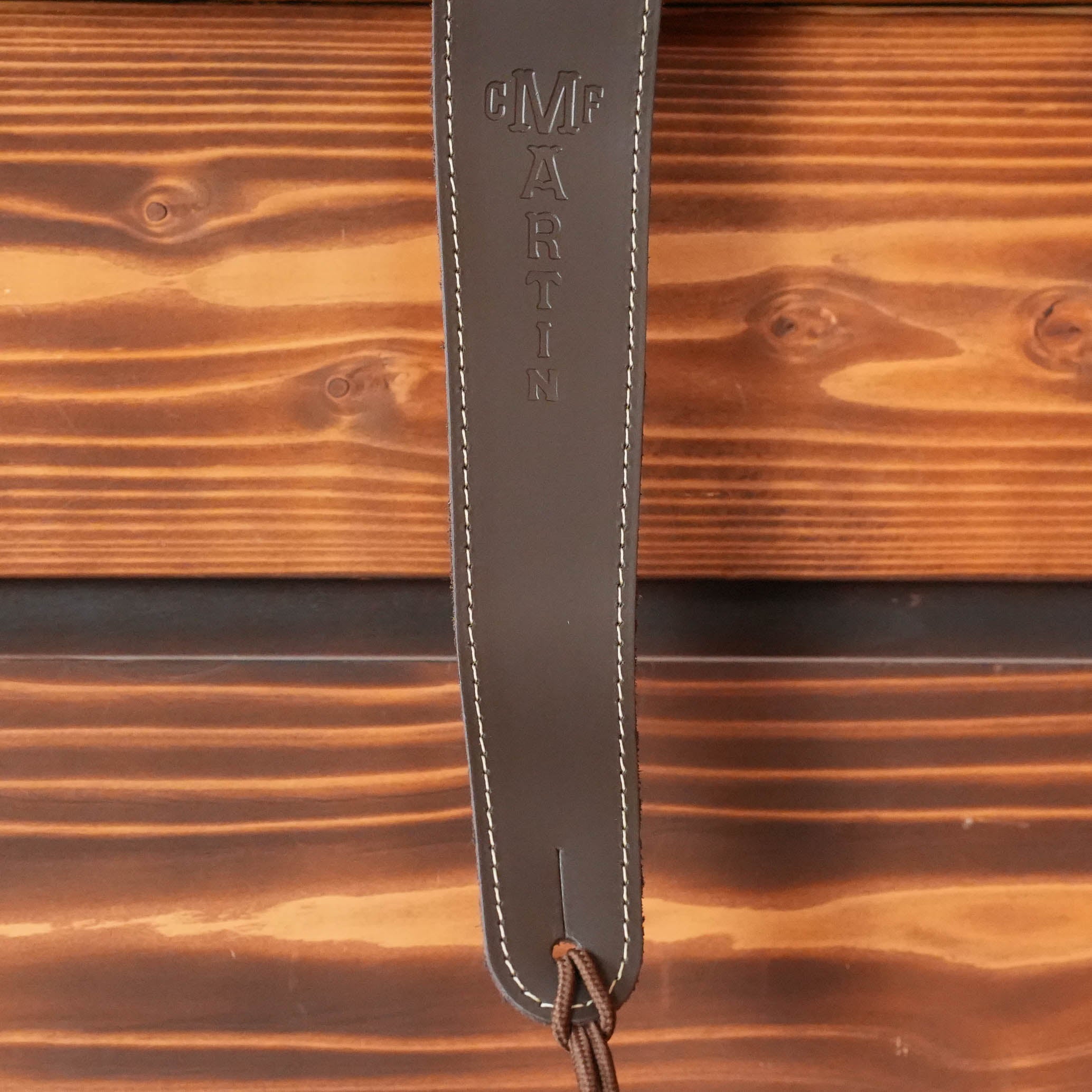 Martin Slim Style Brown Guitar Strap
