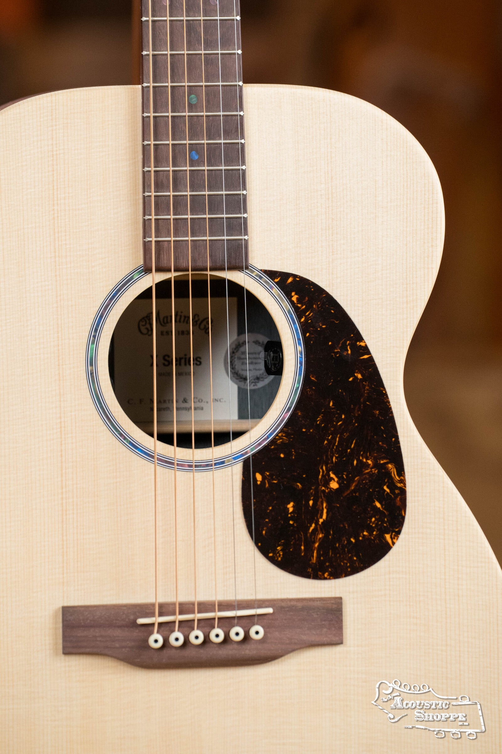 Martin 00-X2E Spruce/HPL Cocobolo OO Guitar w/Martin E-1 Pickup #6404