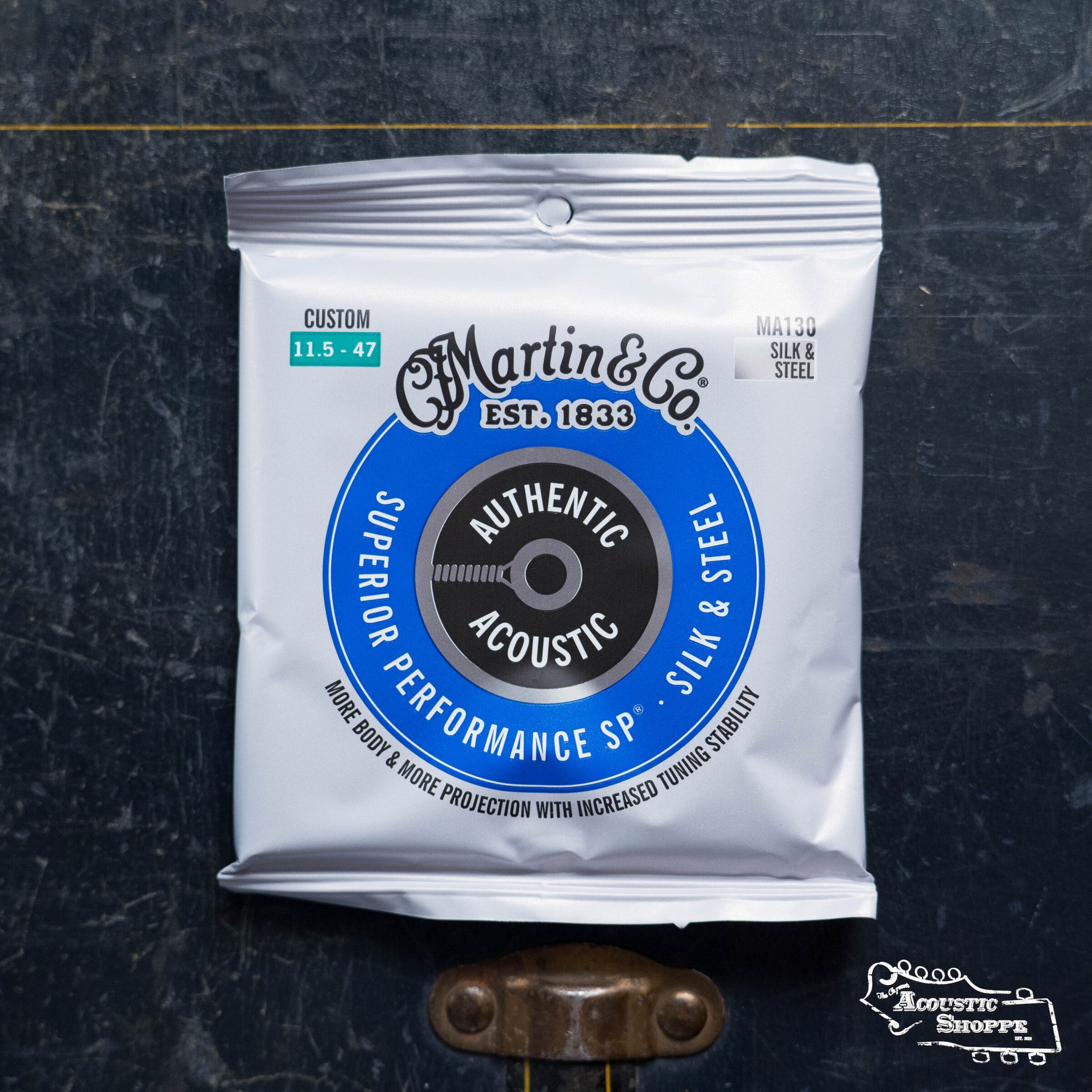 Martin Authentic Acoustic SP Guitar Strings - Silk & Steel 41Y18MA130