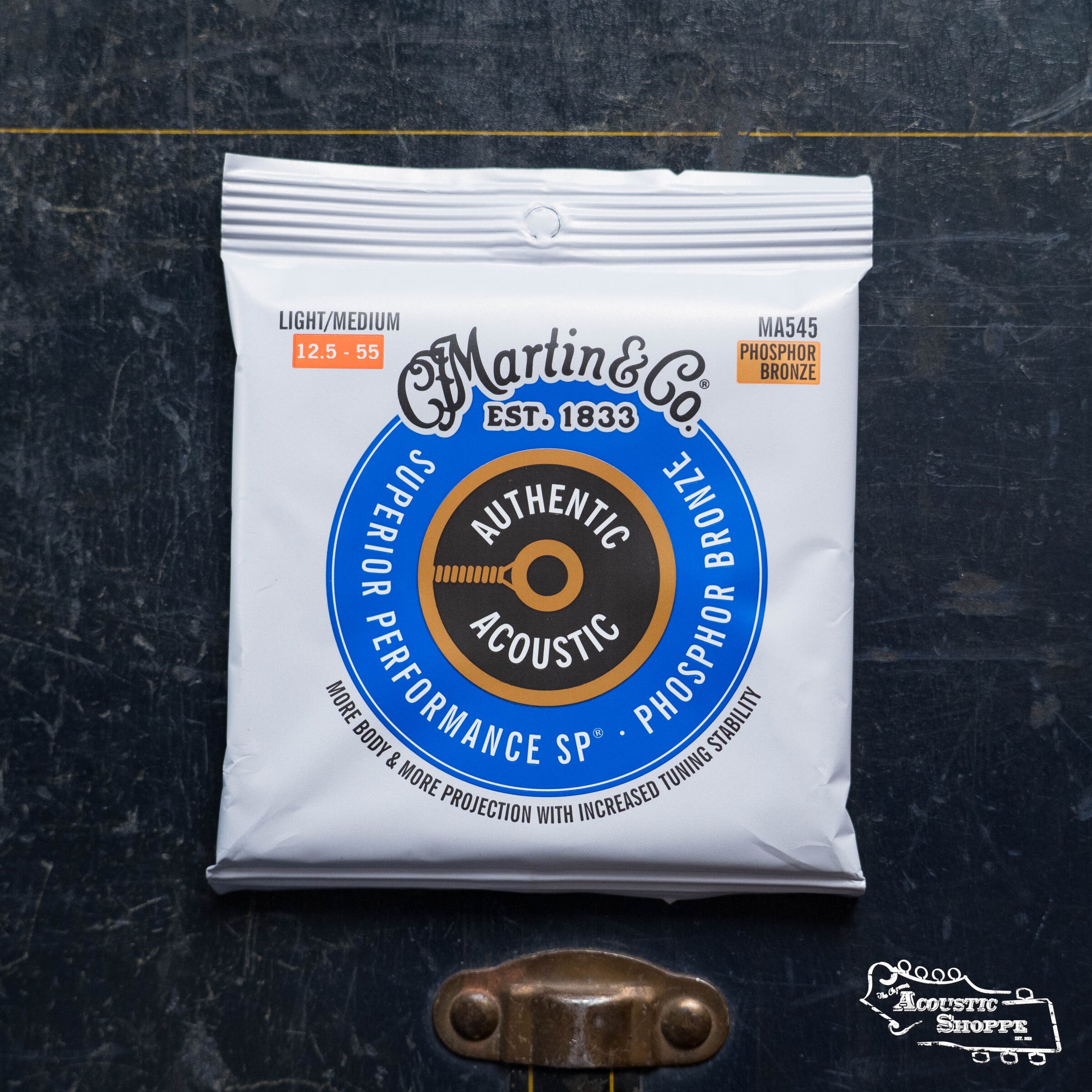 Martin Authentic Light/Medium Acoustic SP Guitar Strings - 41Y18MA545