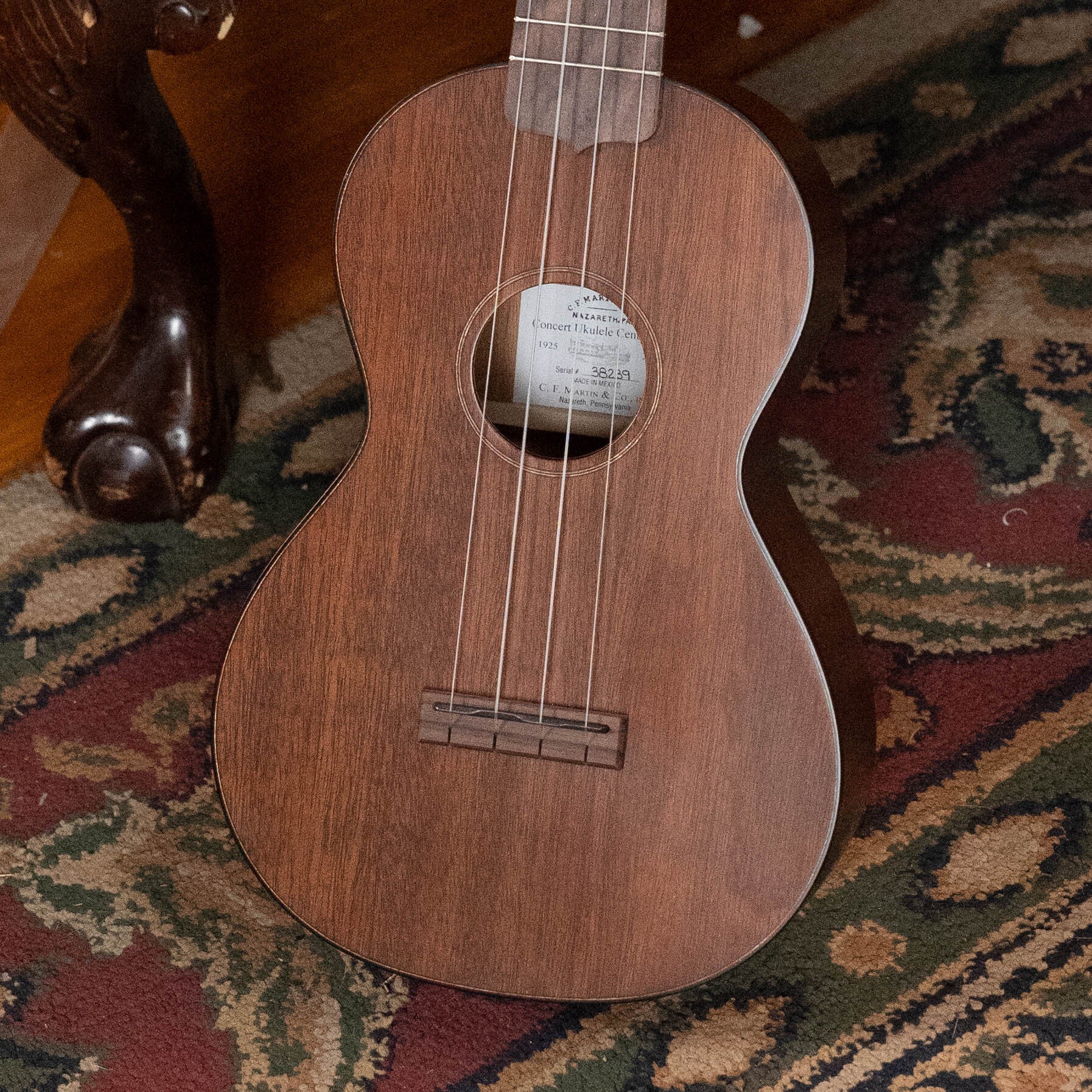 Martin Centennial Concert All Mahogany Ukulele #8239