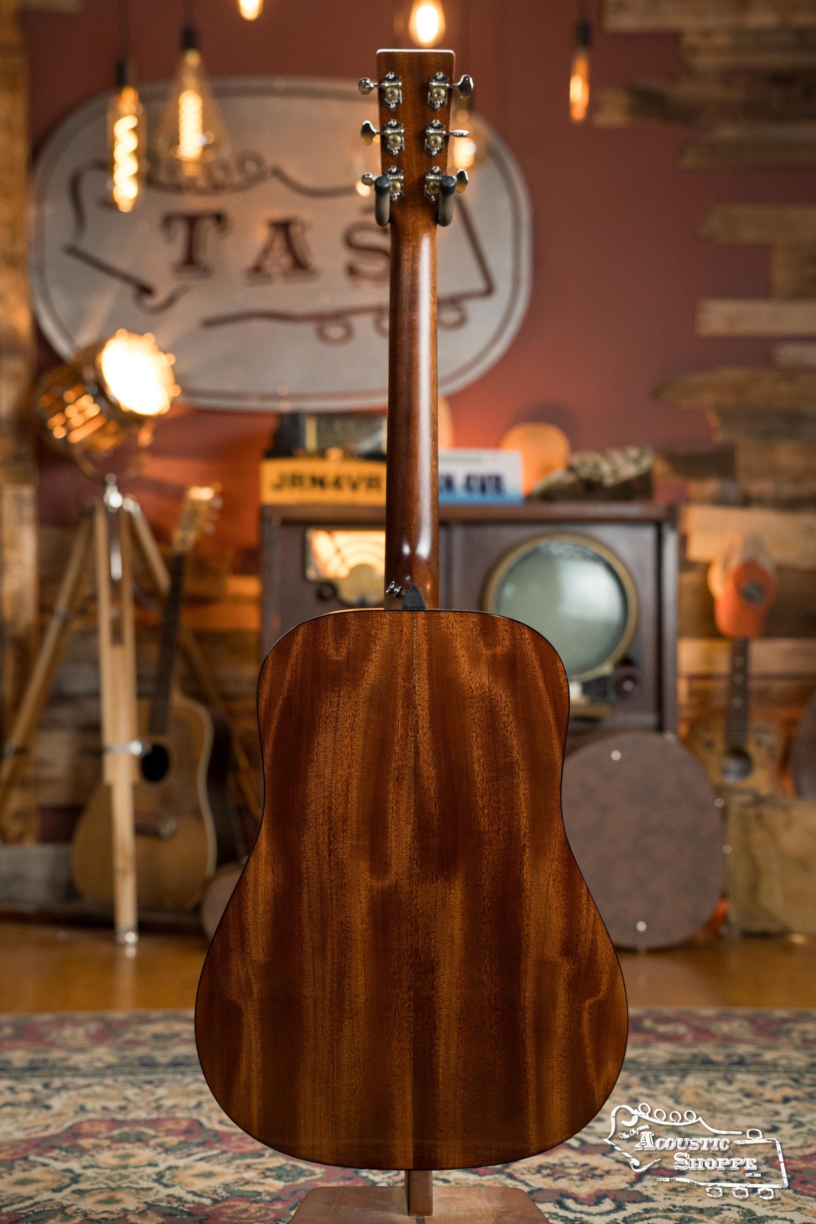 *New 2025 Model* Martin DE Retro Plus Torrefied Spruce/Mahogany Dreadnought Guitar w/Martin Electronics #0809