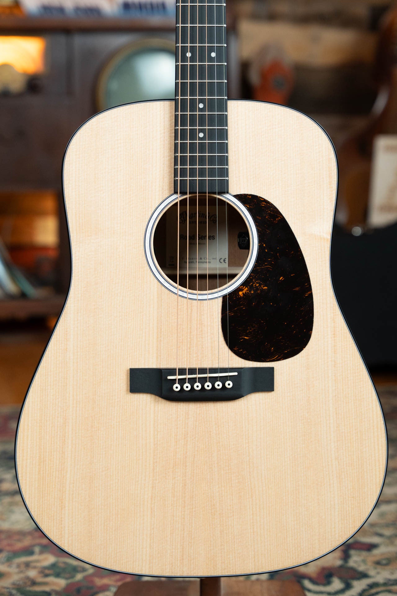 Martin D-10E Sitka/Sapele Dreadnought Guitar w/Martin E-1 Pickup #6757