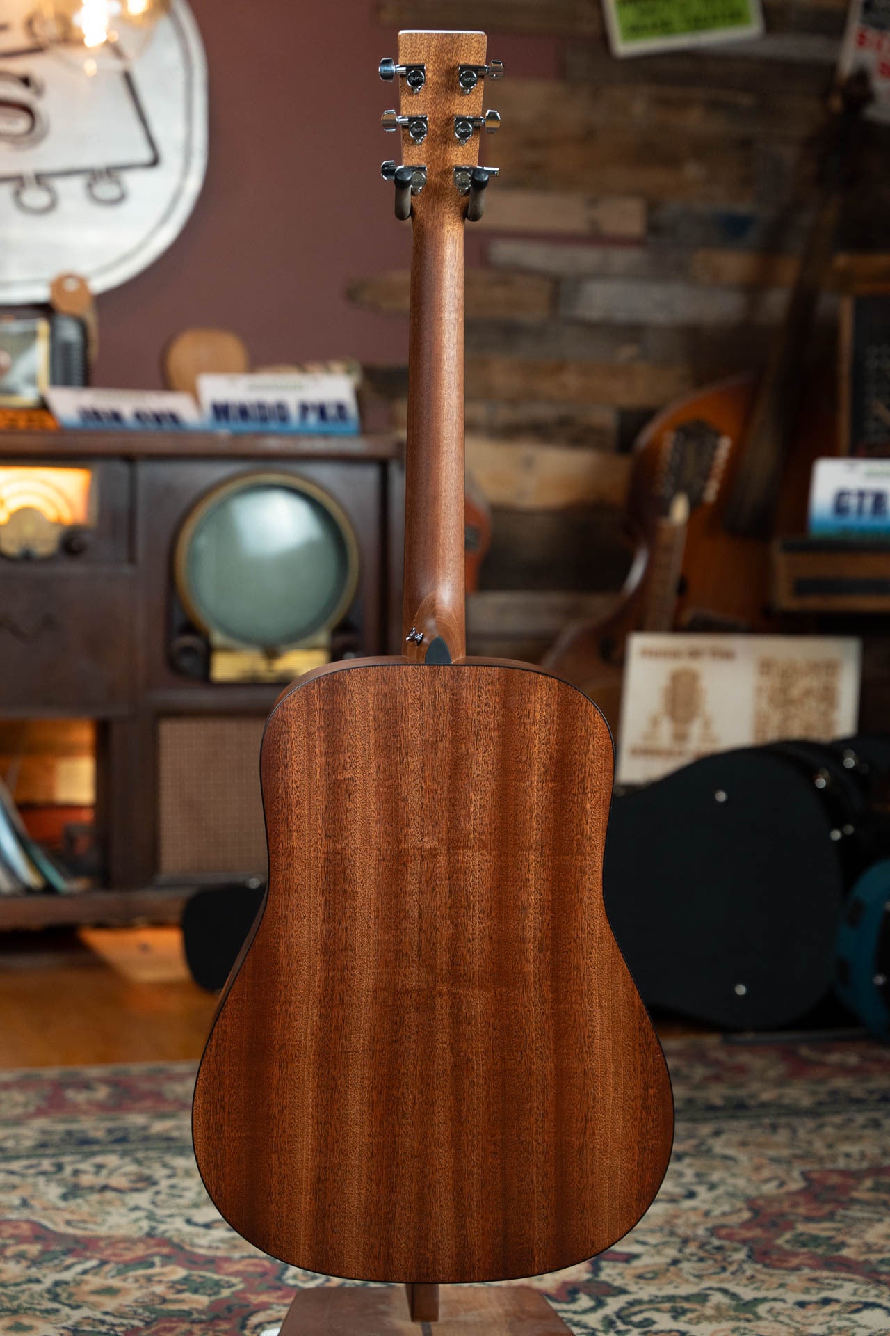 Martin D-10E Sitka/Sapele Dreadnought Guitar w/Martin E-1 Pickup #6757