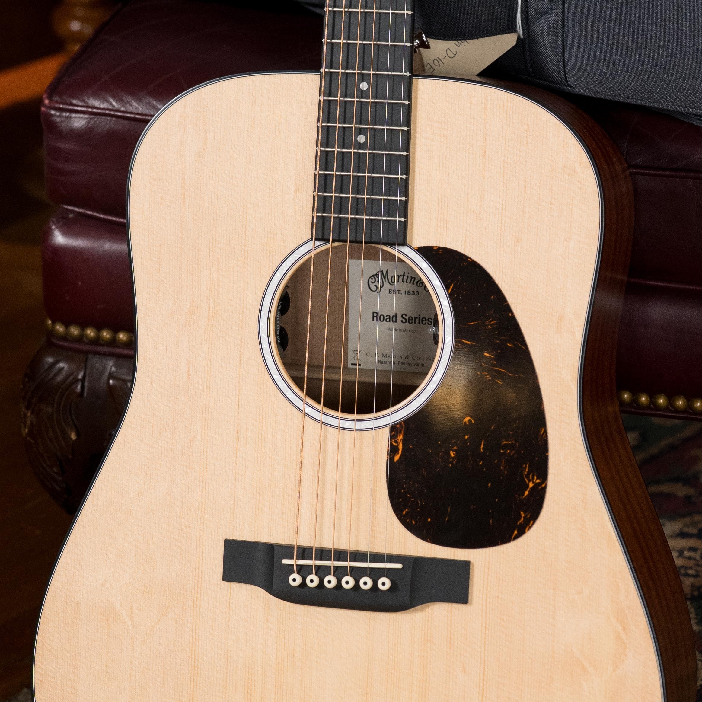 Martin D-10E Sitka/Sapele Dreadnought Guitar w/Martin E-1 Pickup #6878