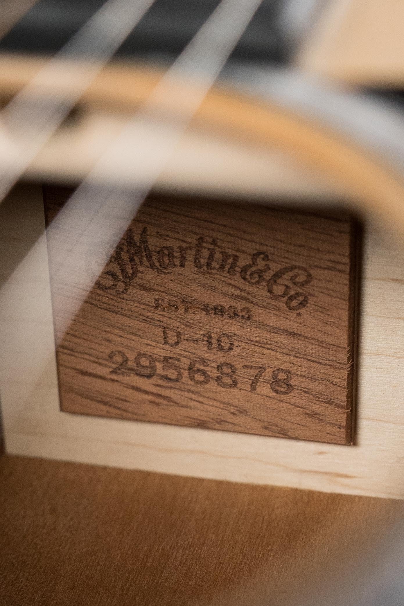 Martin D-10E Sitka/Sapele Dreadnought Guitar w/Martin E-1 Pickup #6878