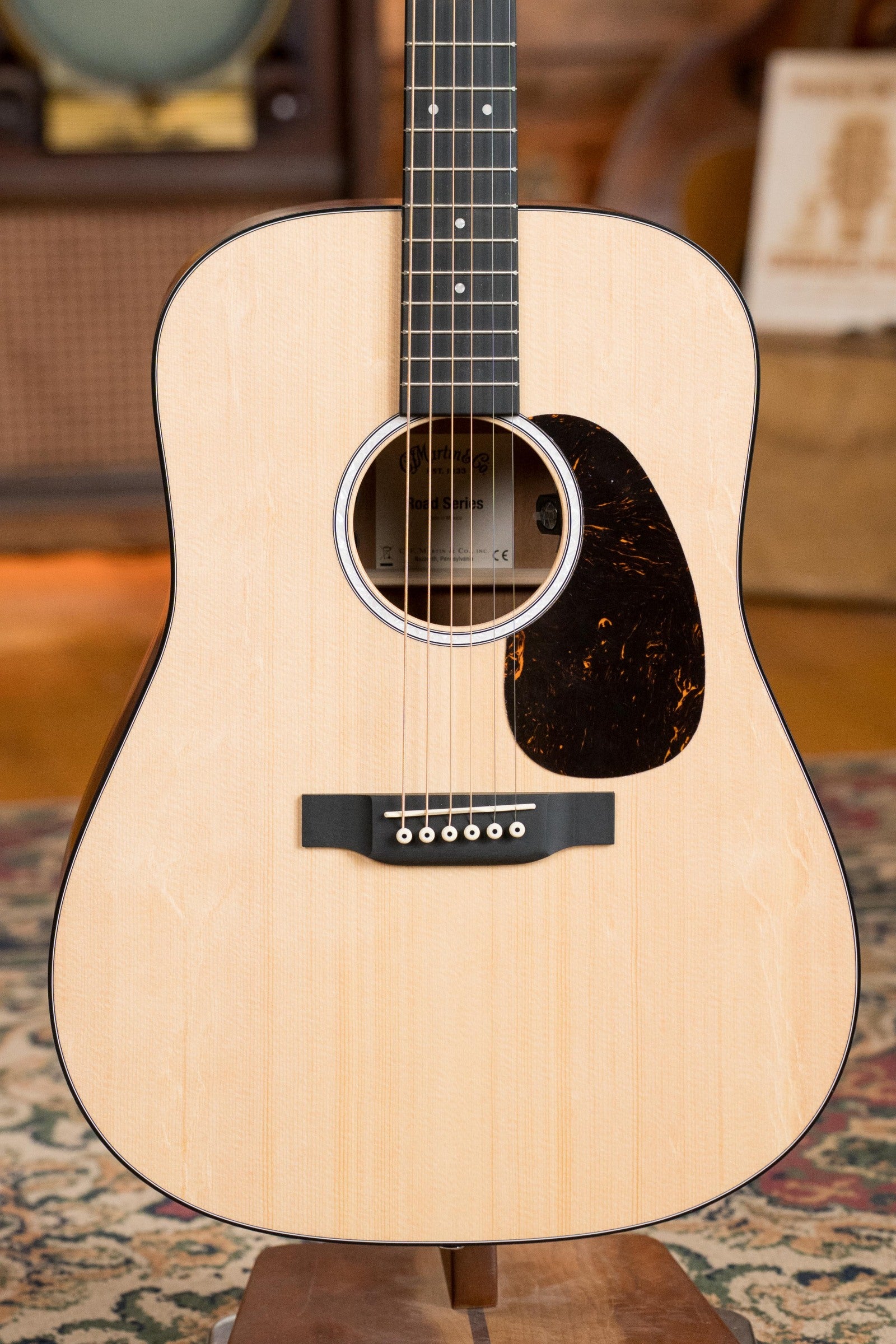 Martin D-10E Sitka/Sapele Dreadnought Guitar w/Martin E-1 Pickup #6878