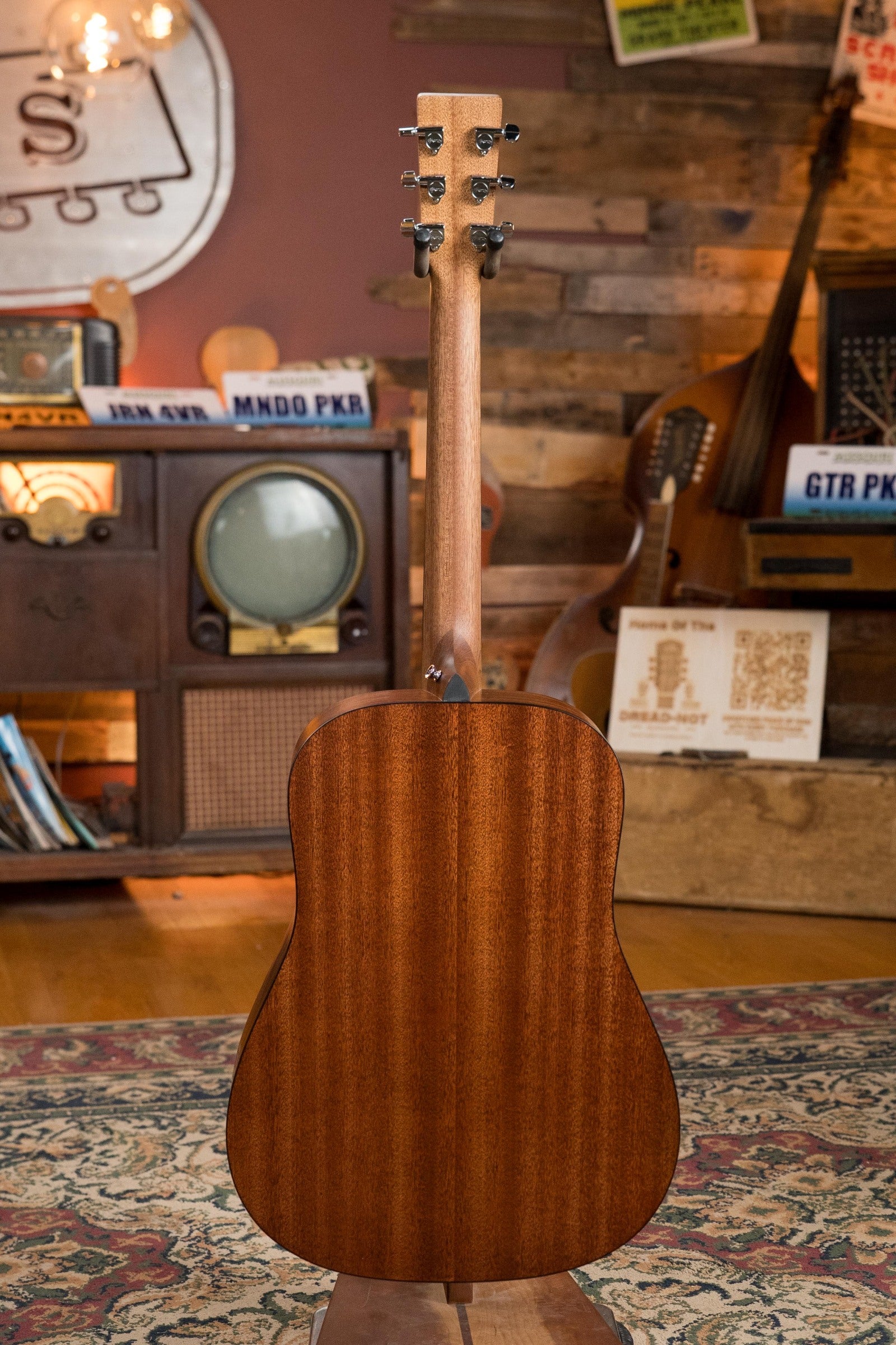 Martin D-10E Sitka/Sapele Dreadnought Guitar w/Martin E-1 Pickup #6878