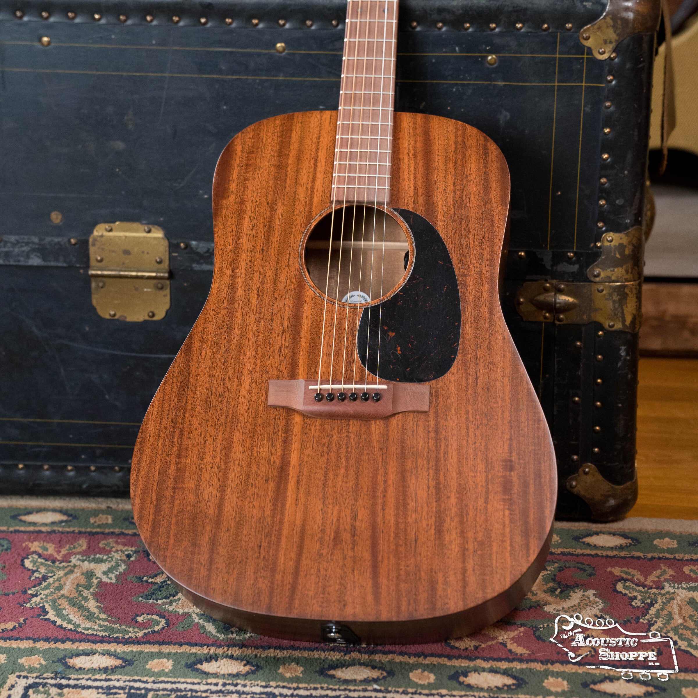 Martin D-15E Indian Plantation Mahogany/Sapele Dreadnought Guitar w/Martin E-1 Pickup #7282
