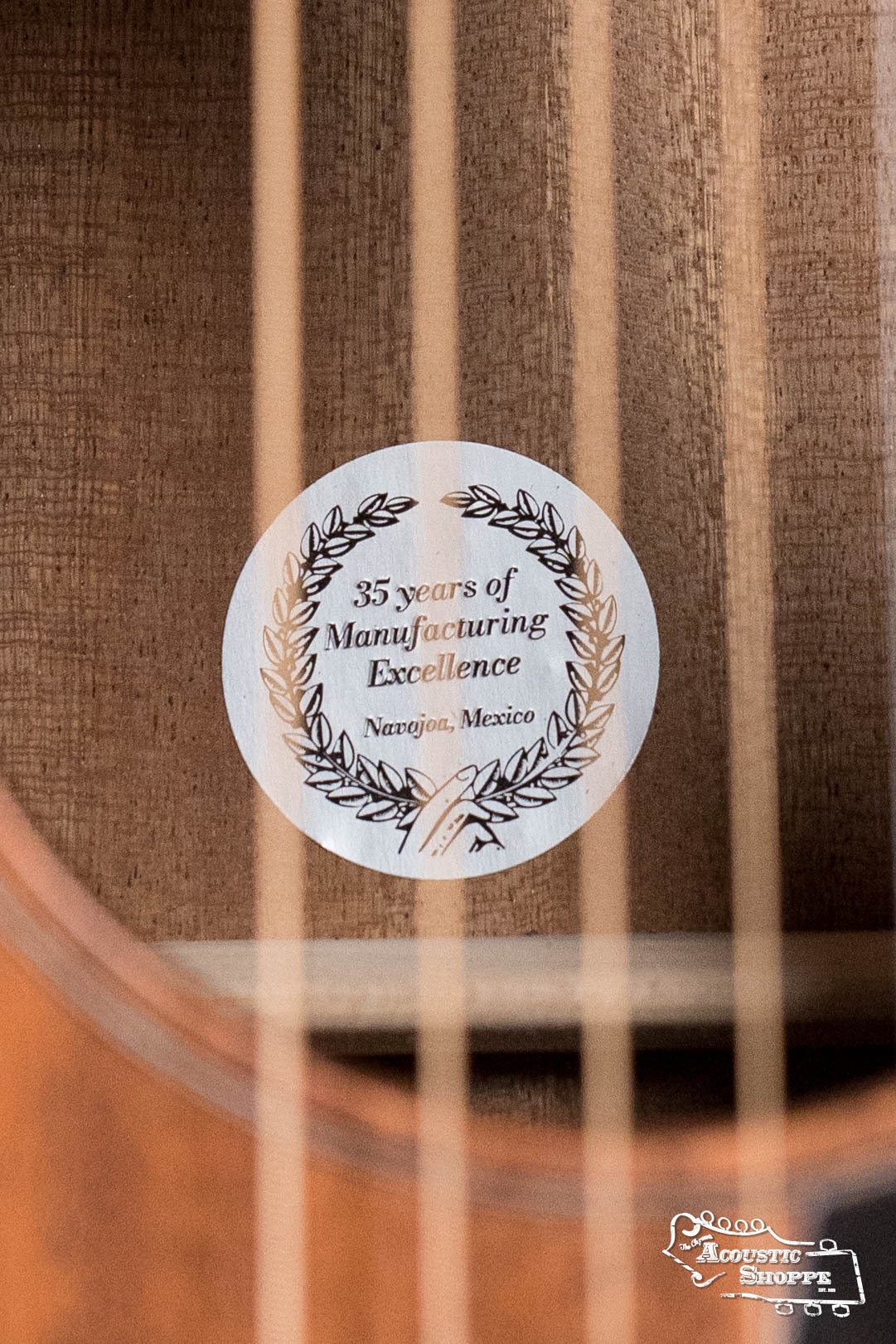 Martin D-15E Indian Plantation Mahogany/Sapele Dreadnought Guitar w/Martin E-1 Pickup #7282