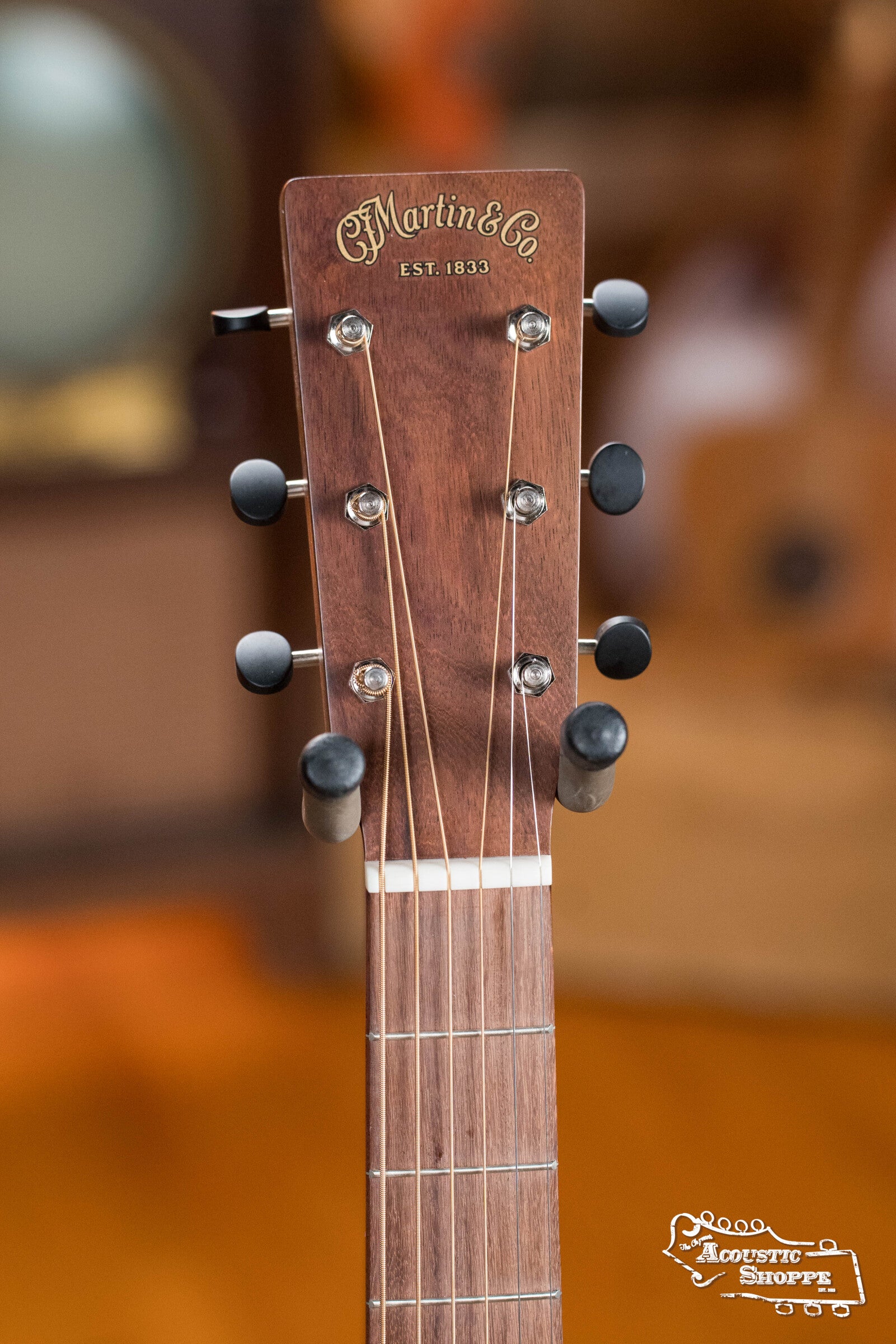 Martin D-15E Indian Plantation Mahogany/Sapele Dreadnought Guitar w/Martin E-1 Pickup #7282