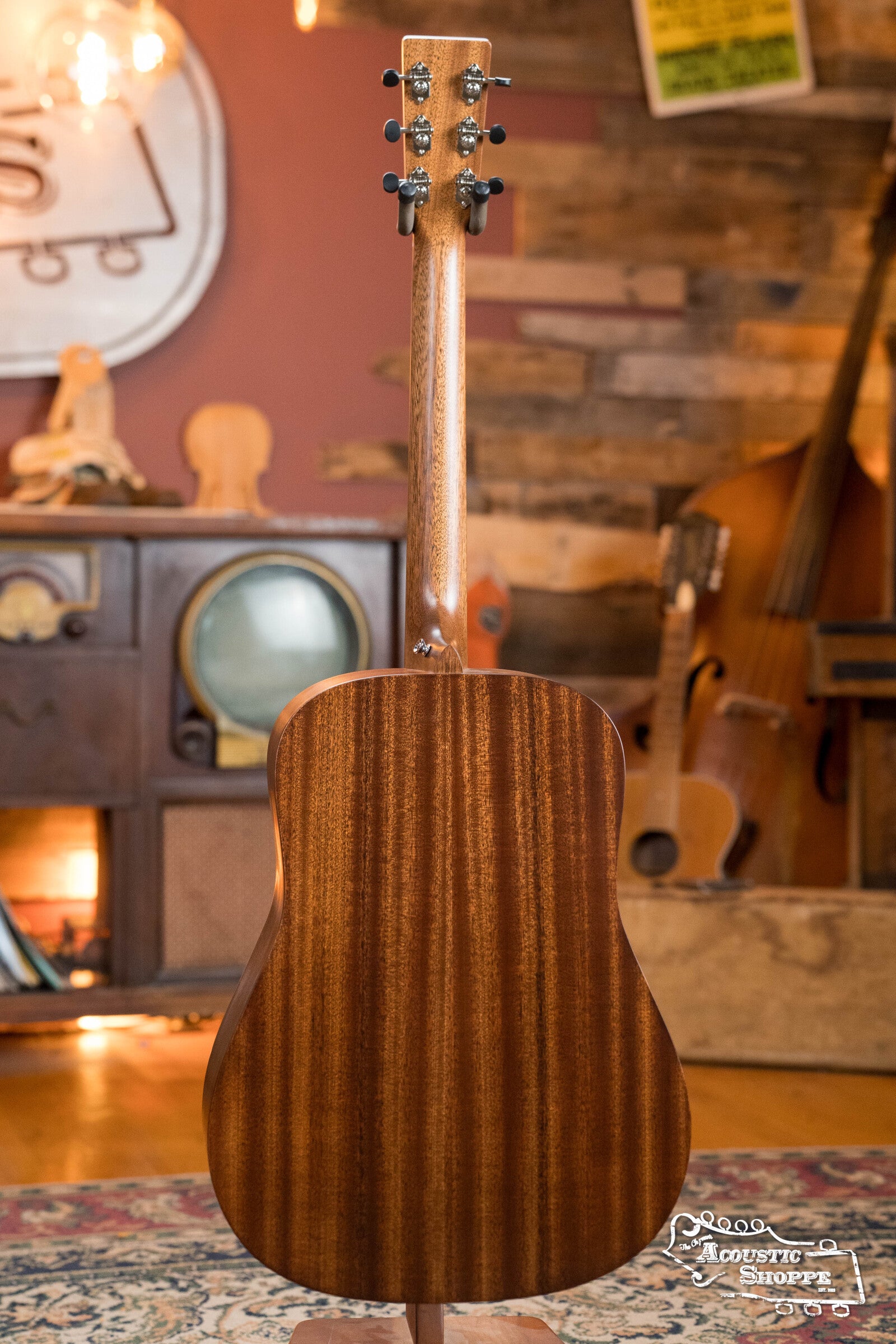 Martin D-15E Indian Plantation Mahogany/Sapele Dreadnought Guitar w/Martin E-1 Pickup #7282